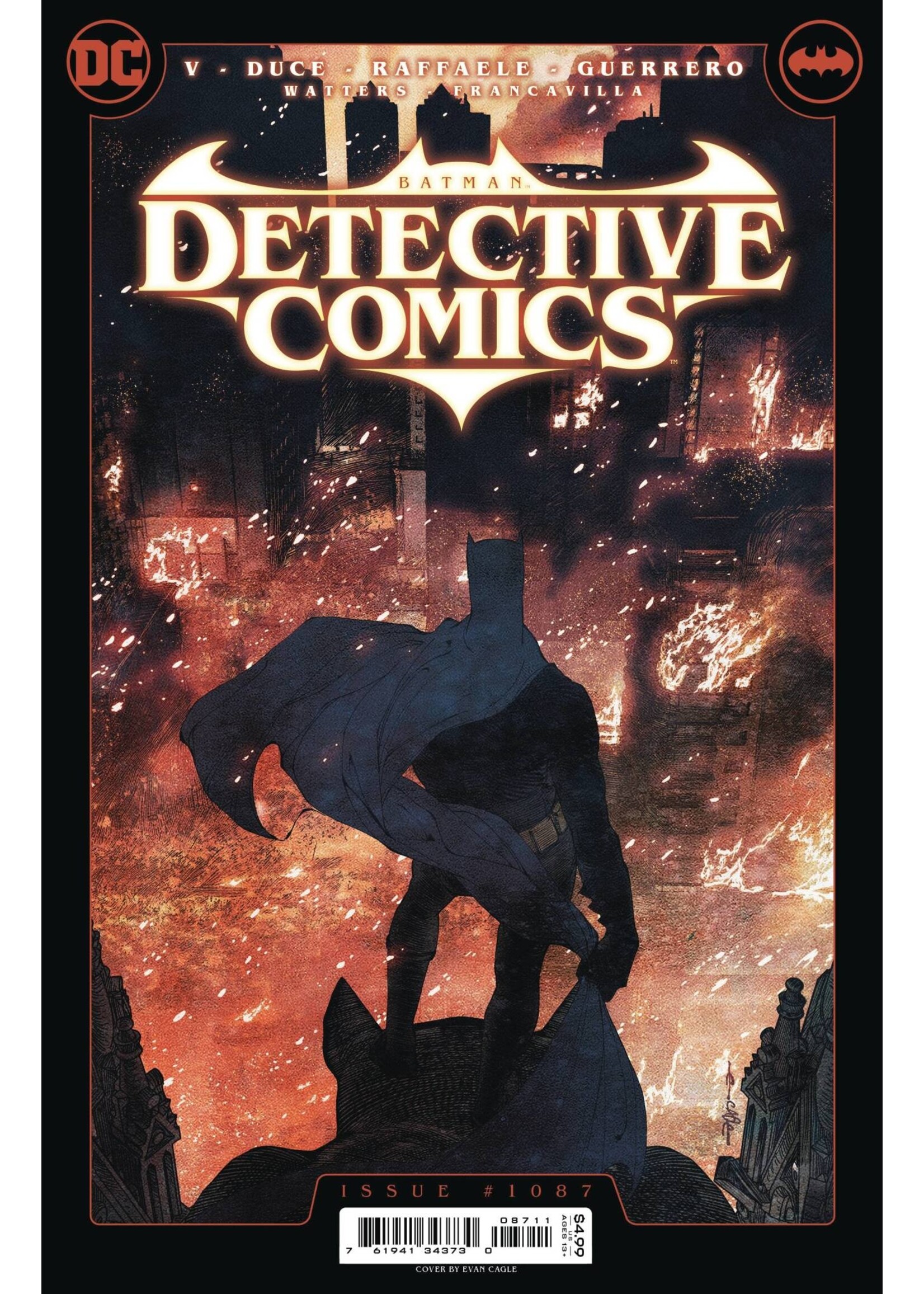 DC COMICS DETECTIVE COMICS #1087