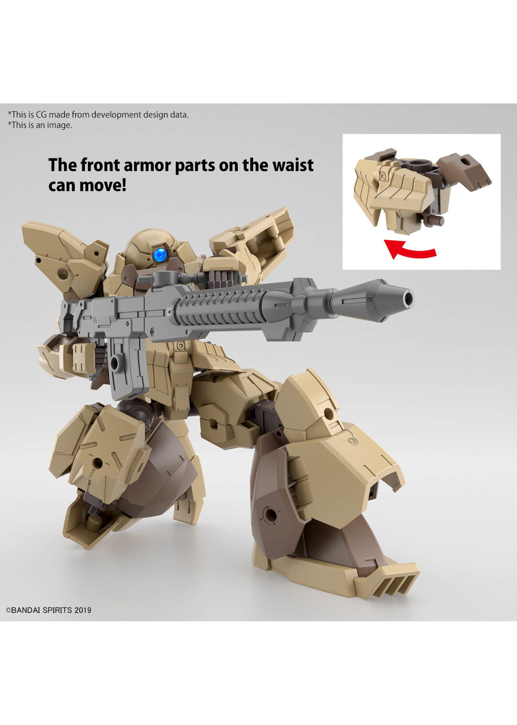 30MM 61 BEXM-28 REVERNOVA BROWN 1/144 MDL KIT