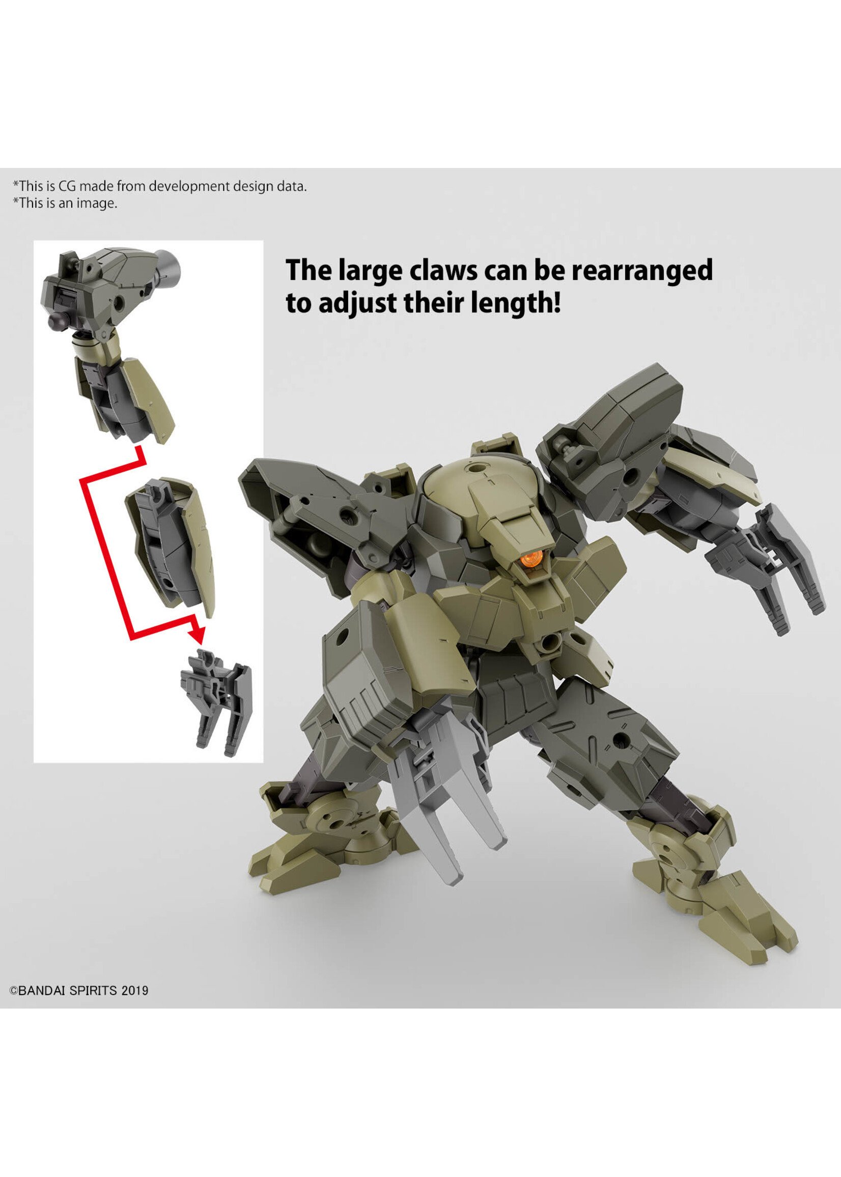 30MM 62 BEXM-29 GARDONOVA GREEN 1/144 MDL KIT