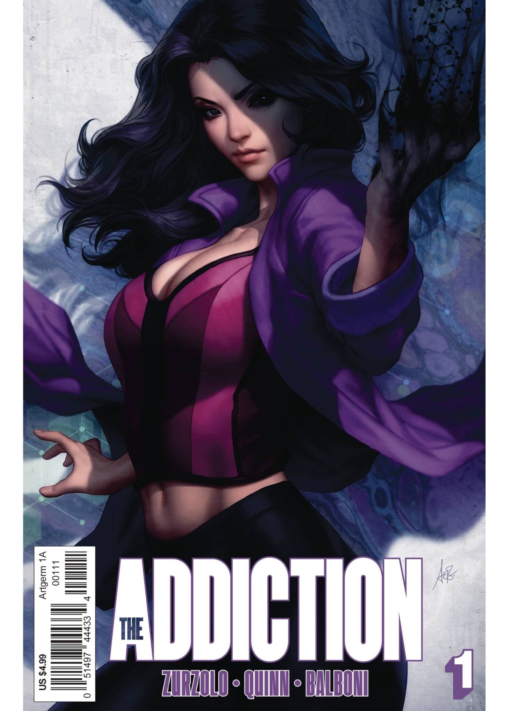 ADDICTION COMICS ADDICTION DEATH OF YOUR LIFE #1 (OF 3) CVR A ARTGERM