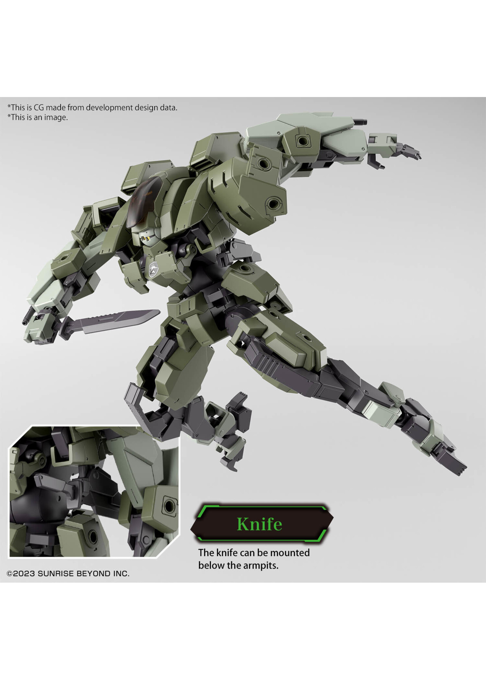 AMAIM WARRIOR OF THE BORDERLINE 20 AARONRHINO 1/72 MDL KIT