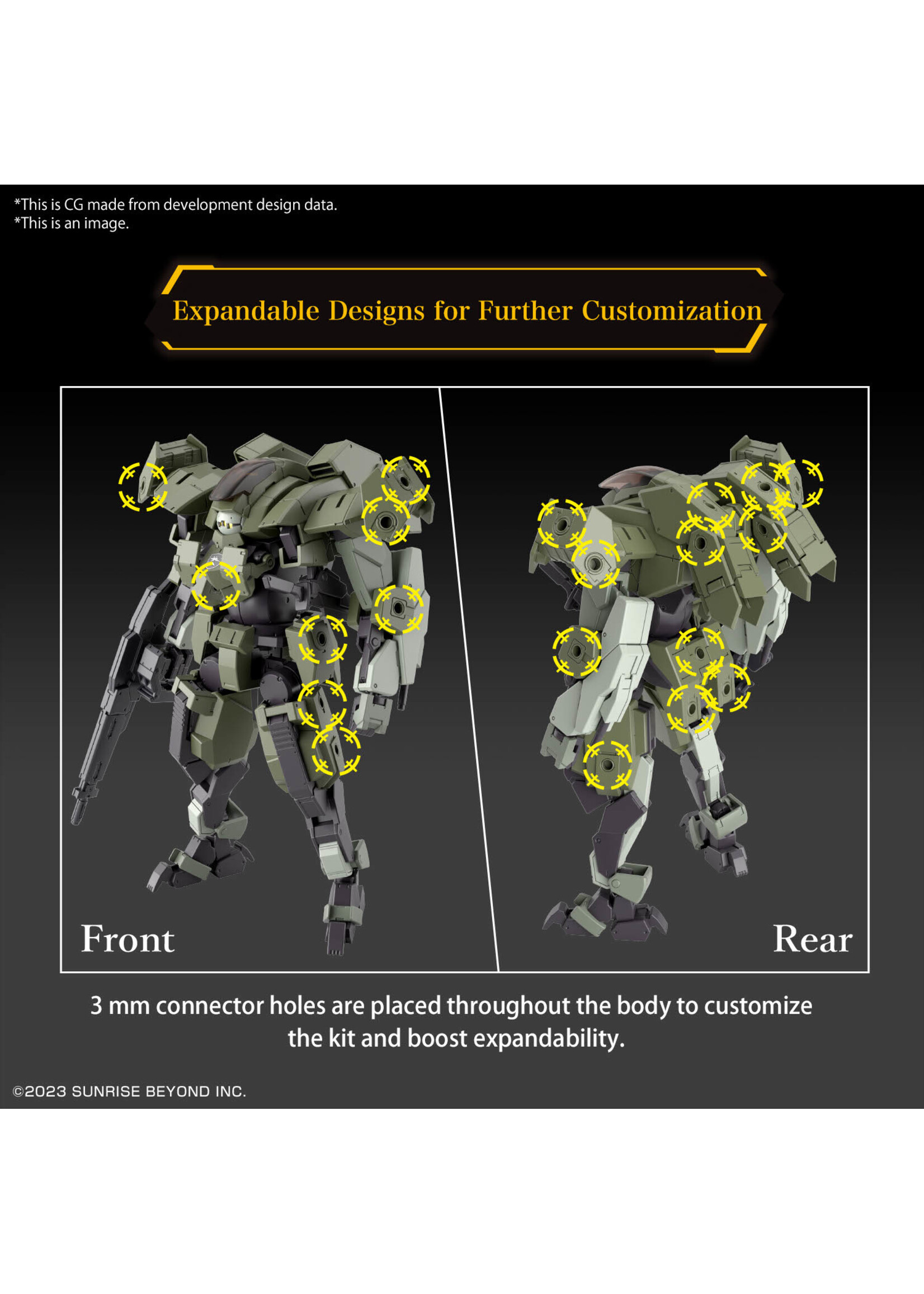 AMAIM WARRIOR OF THE BORDERLINE 20 AARONRHINO 1/72 MDL KIT