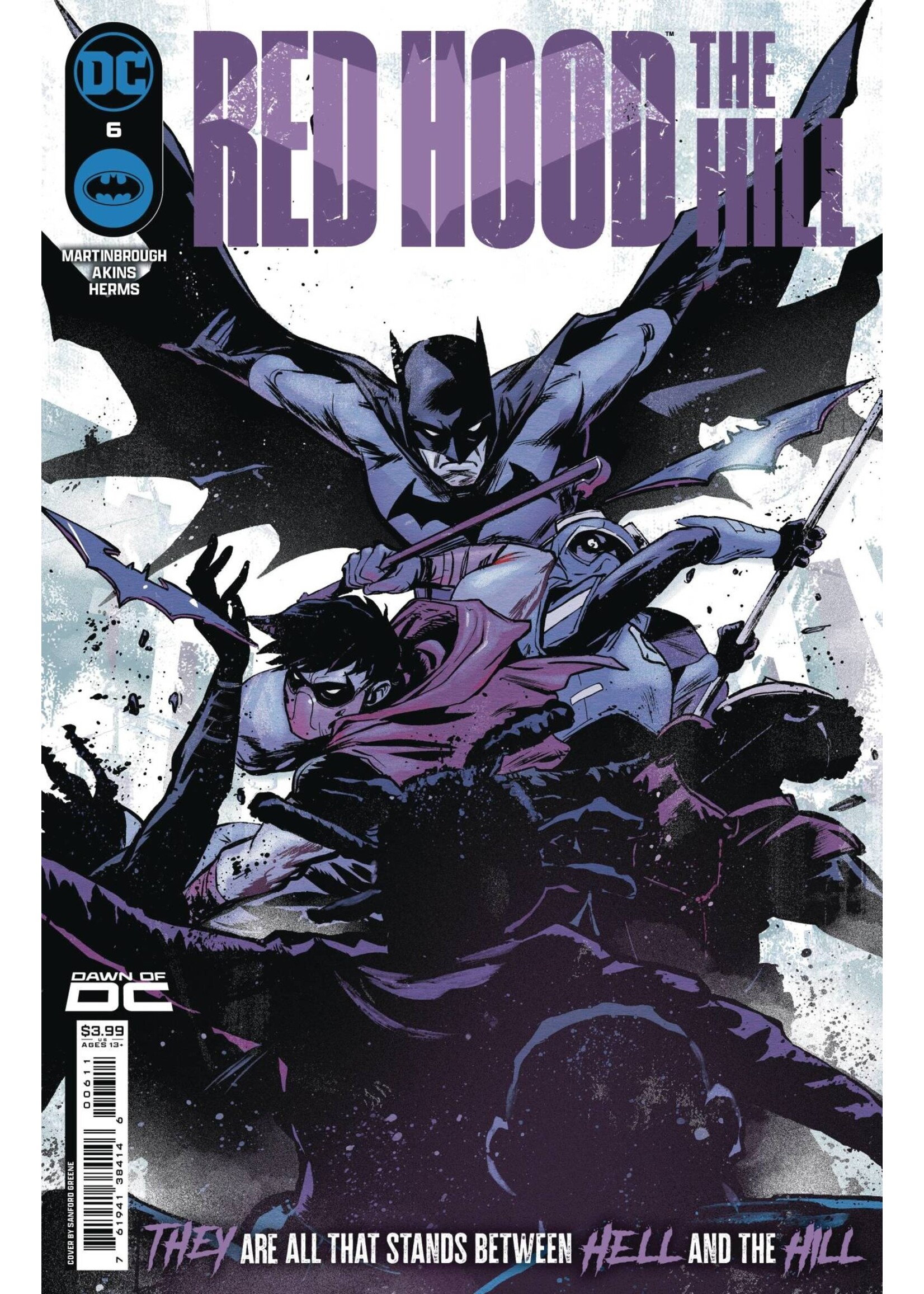 DC COMICS RED HOOD THE HILL (2023) #6