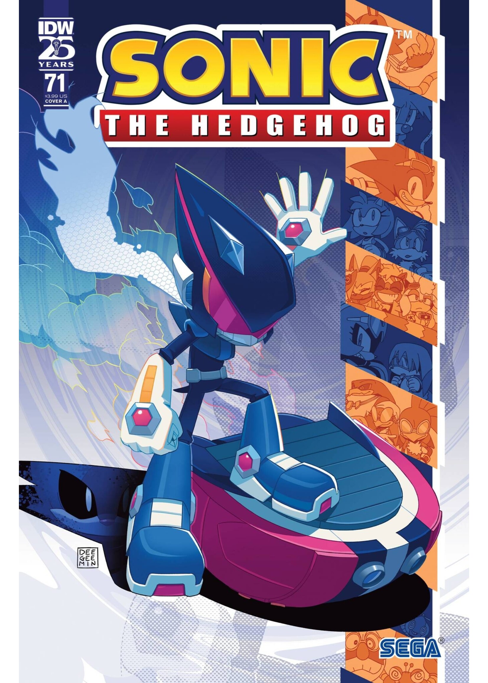 IDW PUBLISHING SONIC THE HEDGEHOG #71 CVR A KIM