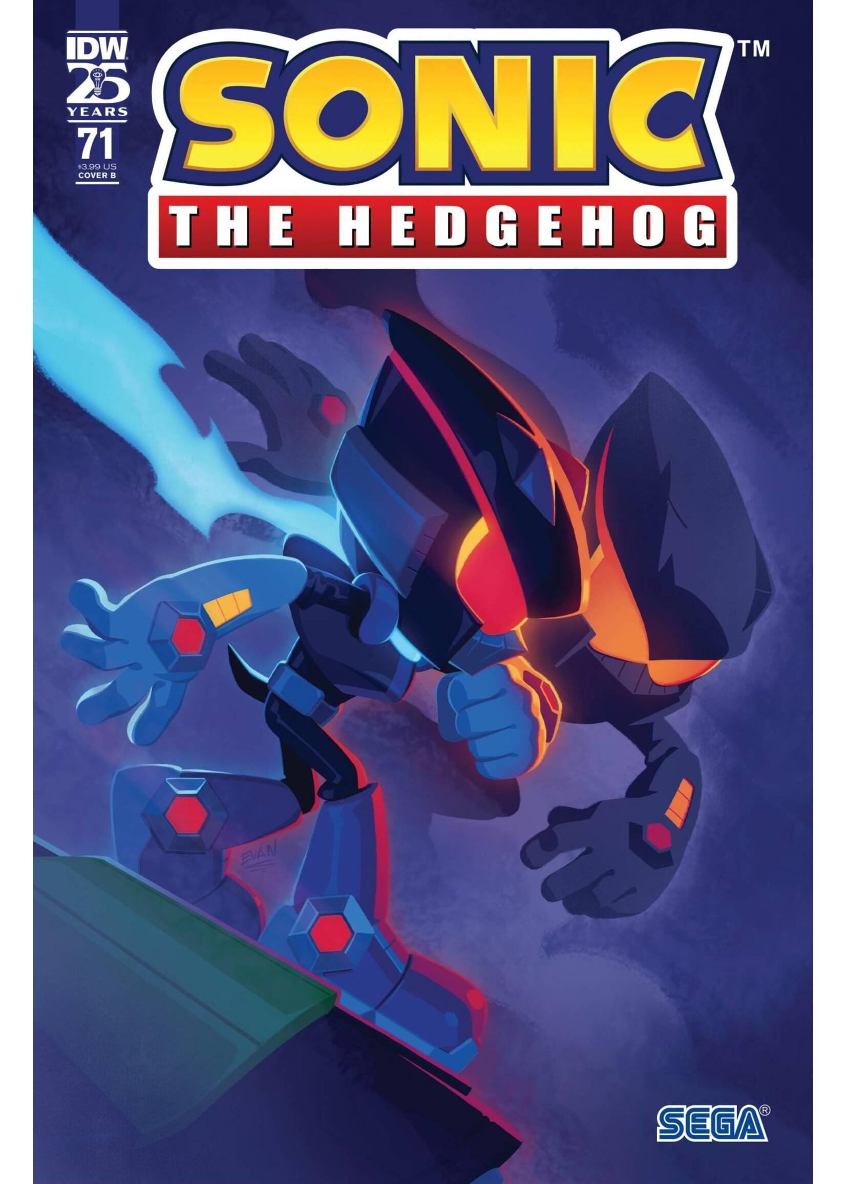 IDW PUBLISHING SONIC THE HEDGEHOG #71 CVR B STANLEY