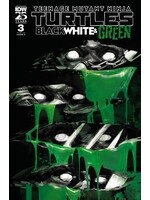 IDW PUBLISHING TMNT BLACK WHITE & GREEN #3 CVR A JOCK