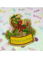 SHARKNDONUTS Care-ousal Gold Chrome stickers Be Proud
