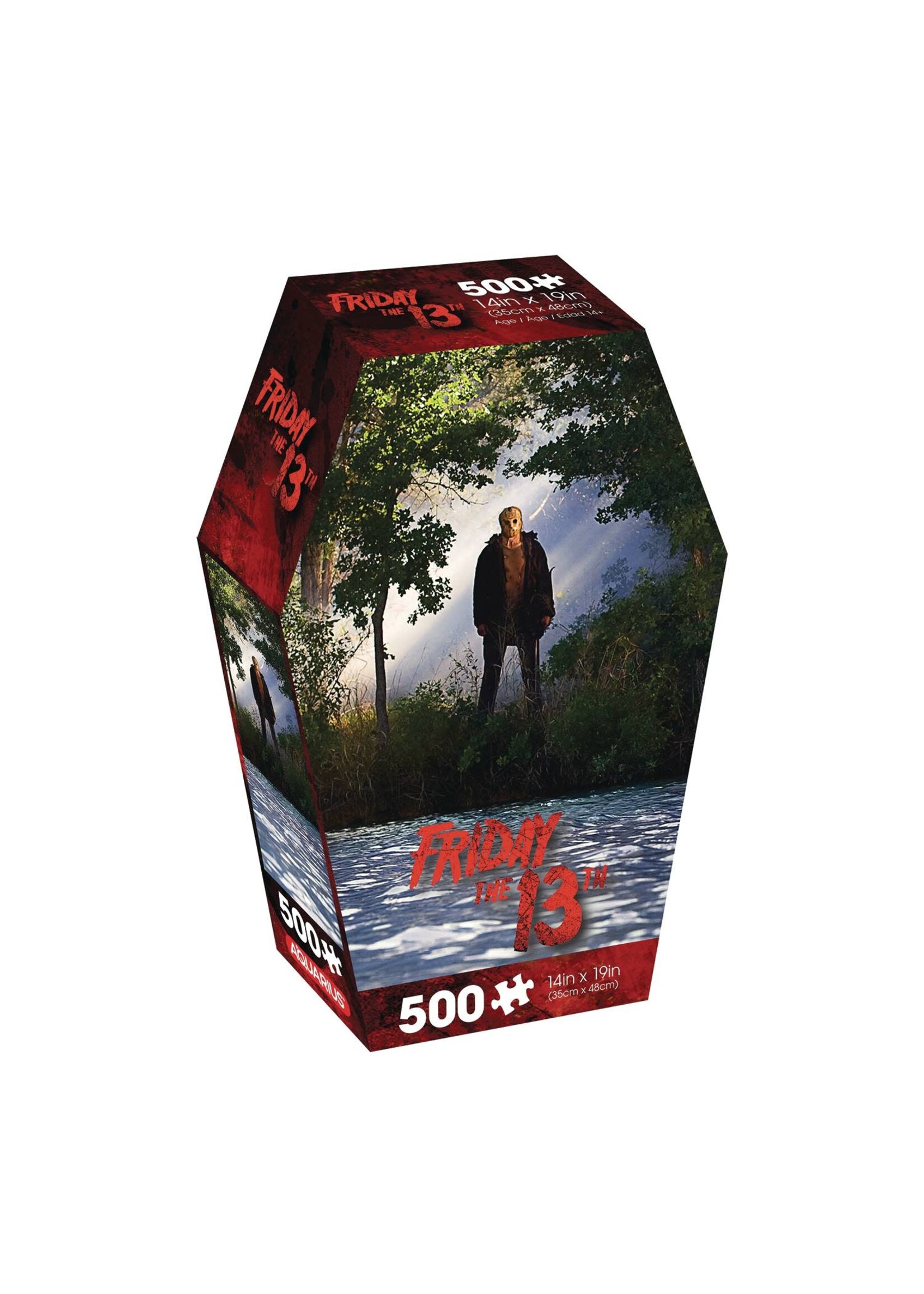 FRIDAY THE 13TH COFFIN BOX 500PC PUZZLE