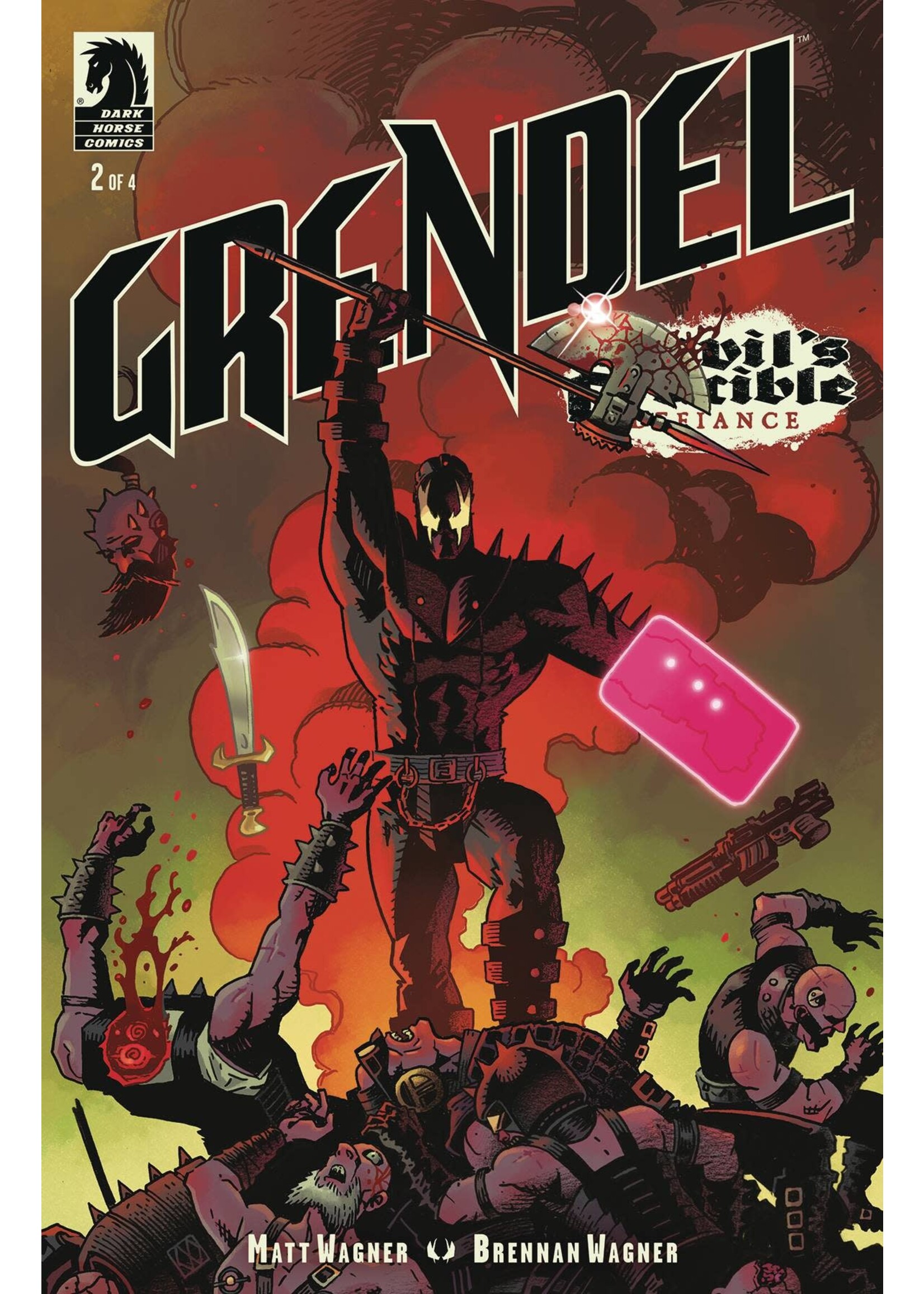 DARK HORSE GRENDEL DEVILS CRUCIBLE DEFIANCE #2 CVR A WAGNER