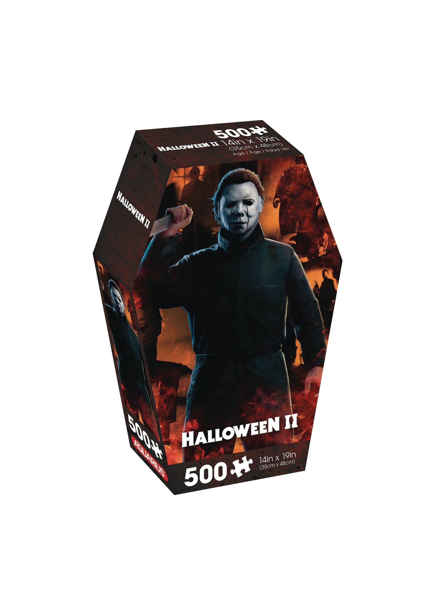 HALLOWEEN 2 COFFIN BOX 500PC PUZZLE