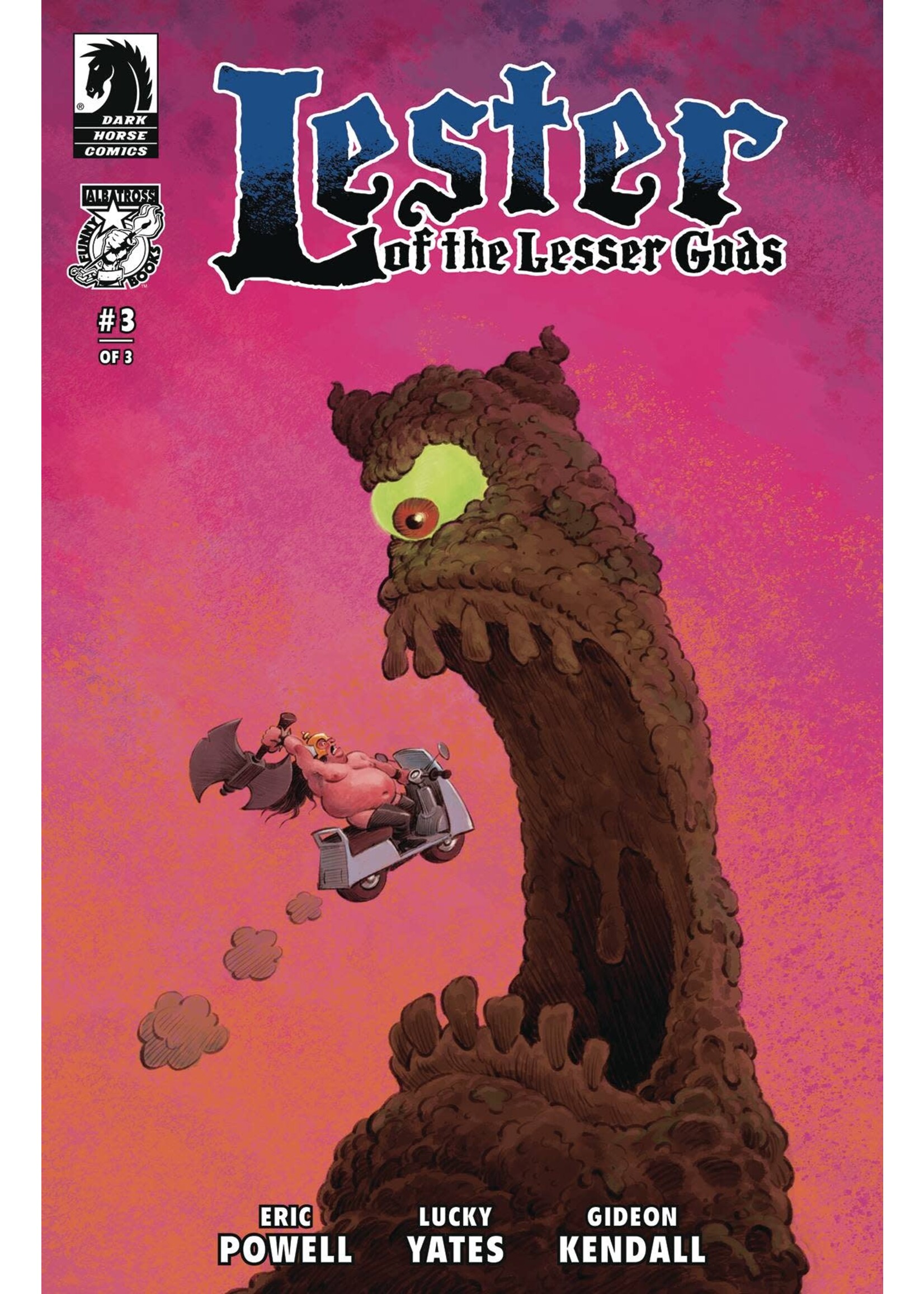 . LESTER OF LESSER GODS #3 CVR A KENDALL