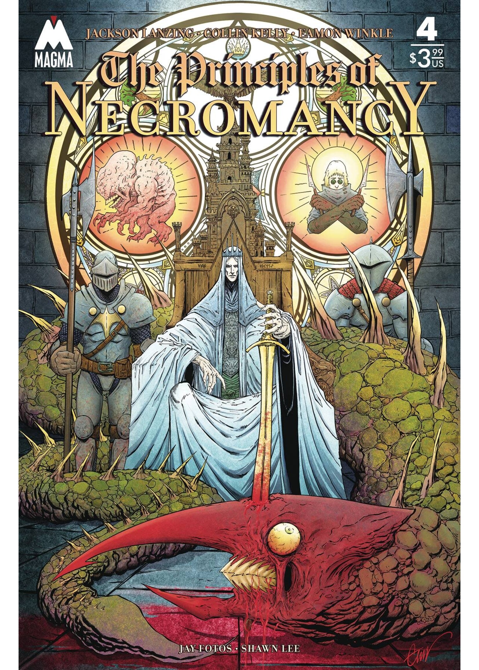 MAGMA COMIX PRINCIPLES OF NECROMANCY #4 CVR A WINKLE