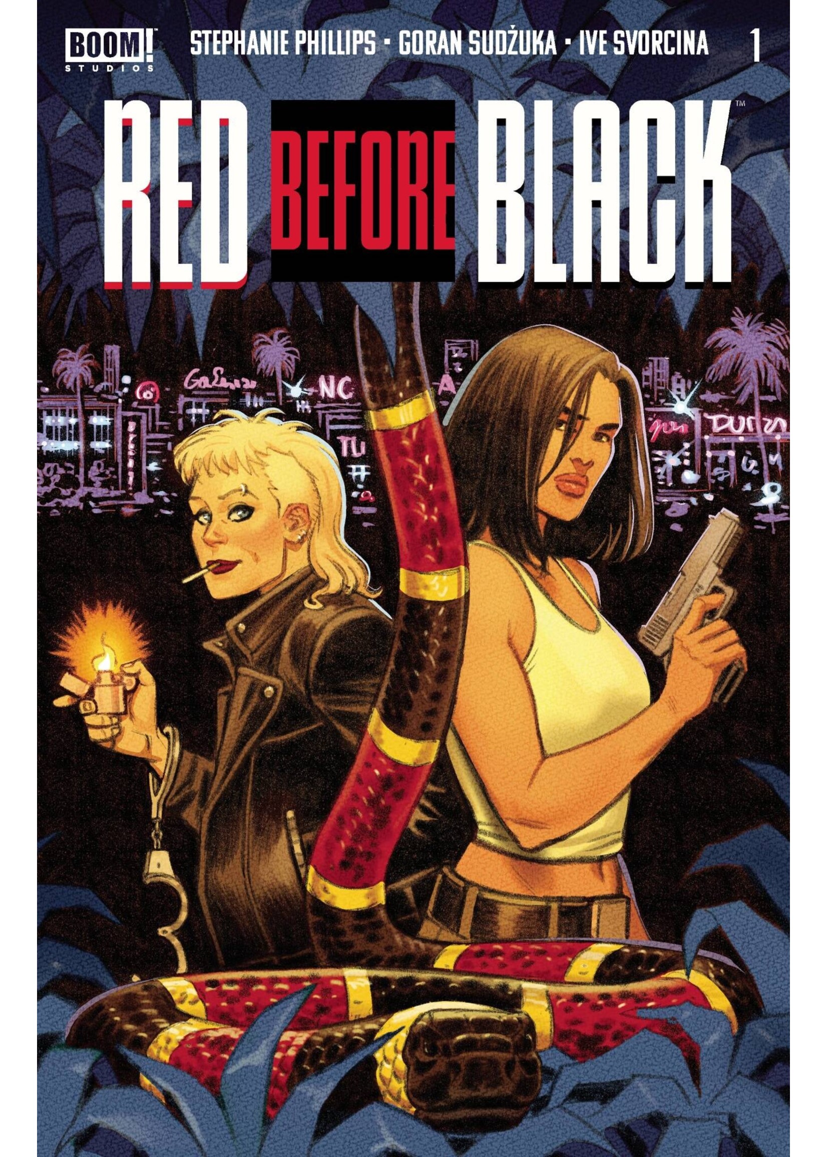 BOOM! STUDIOS RED BEFORE BLACK #1 (OF 6) CVR A SUDZUKA (MR)