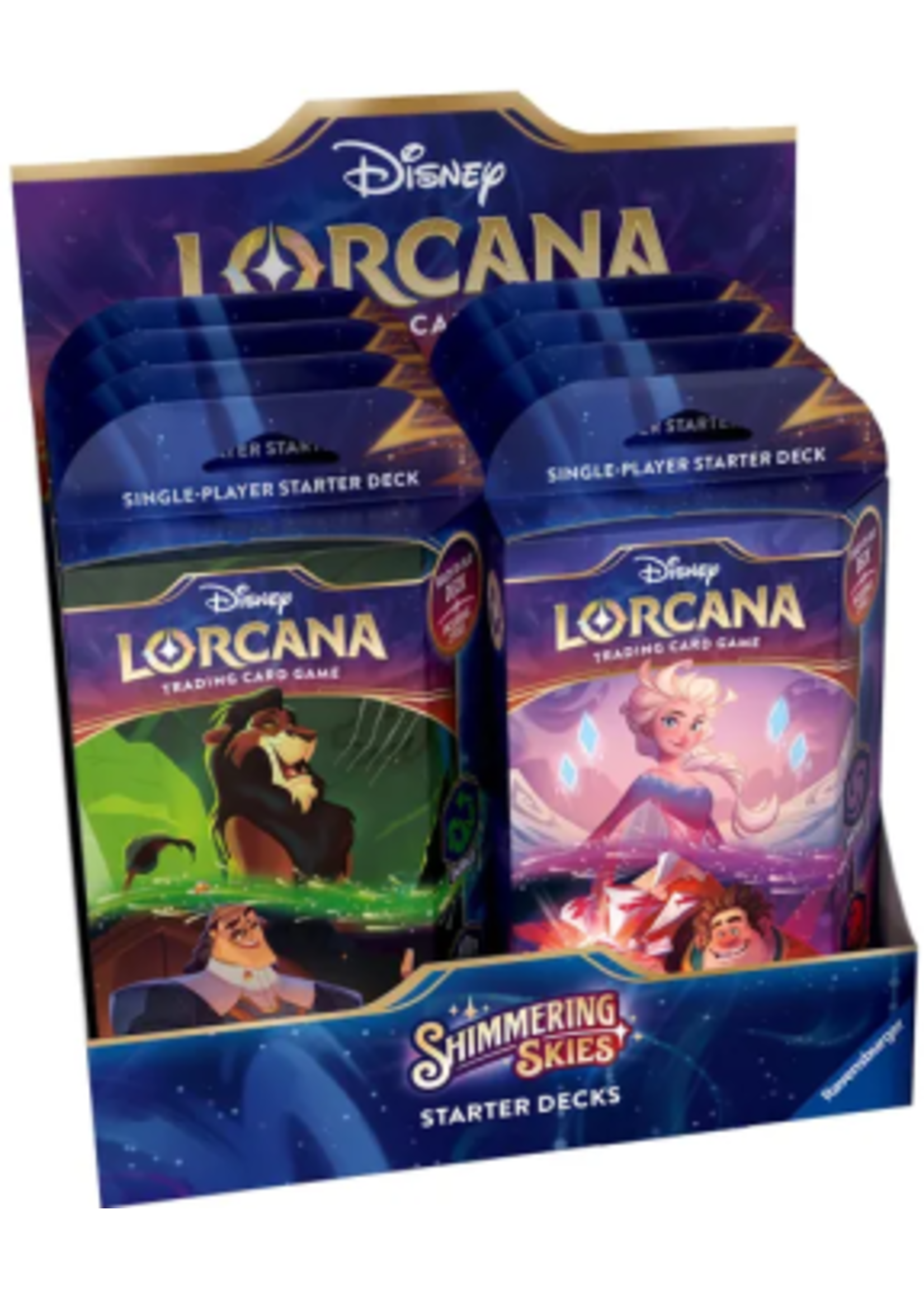 DISNEY LORCANA SHIMMERING SKIES STARTER DECK