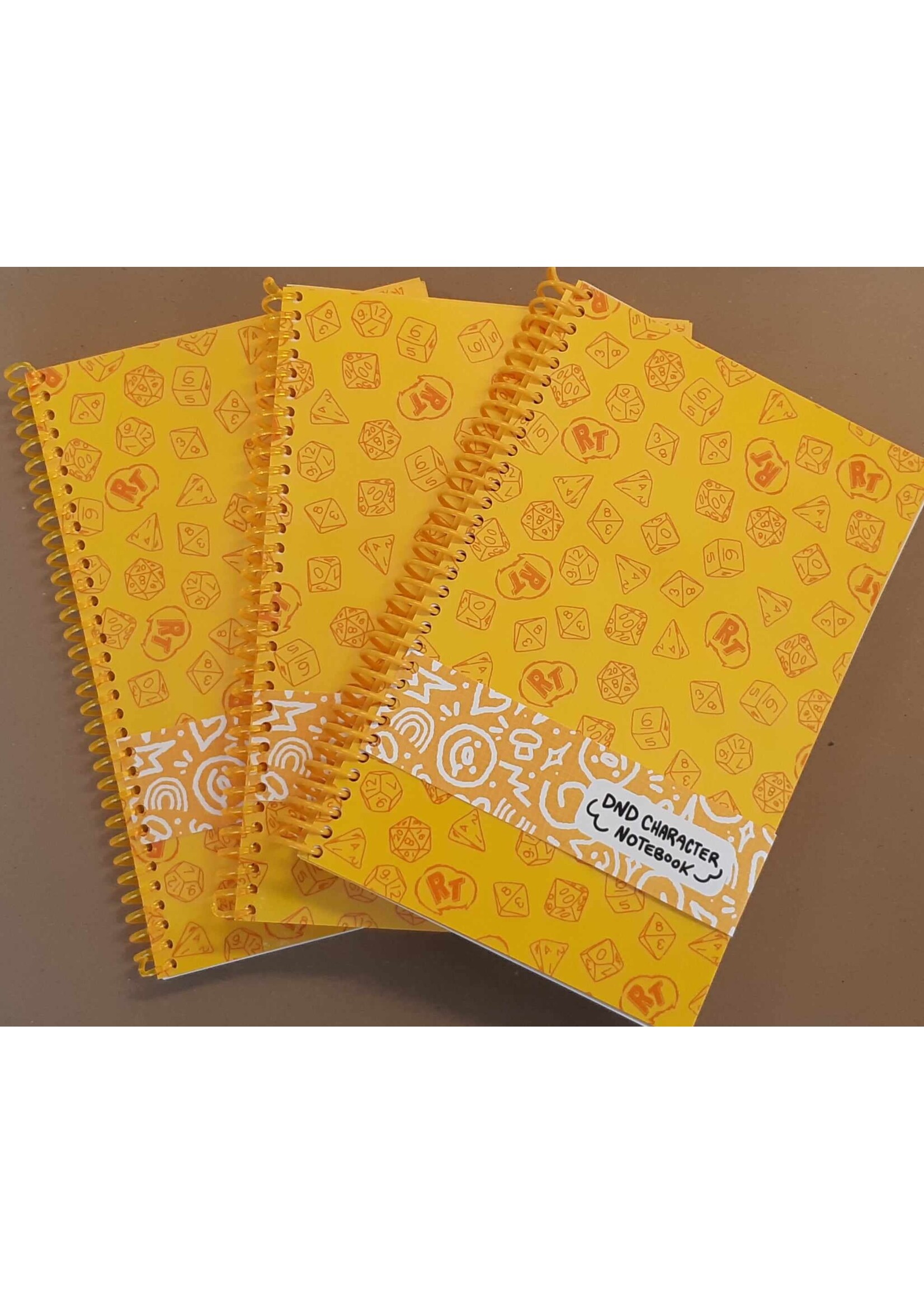 ROBOT SWEATER DnD CHARACTER NOTEBOOK RT EDITION