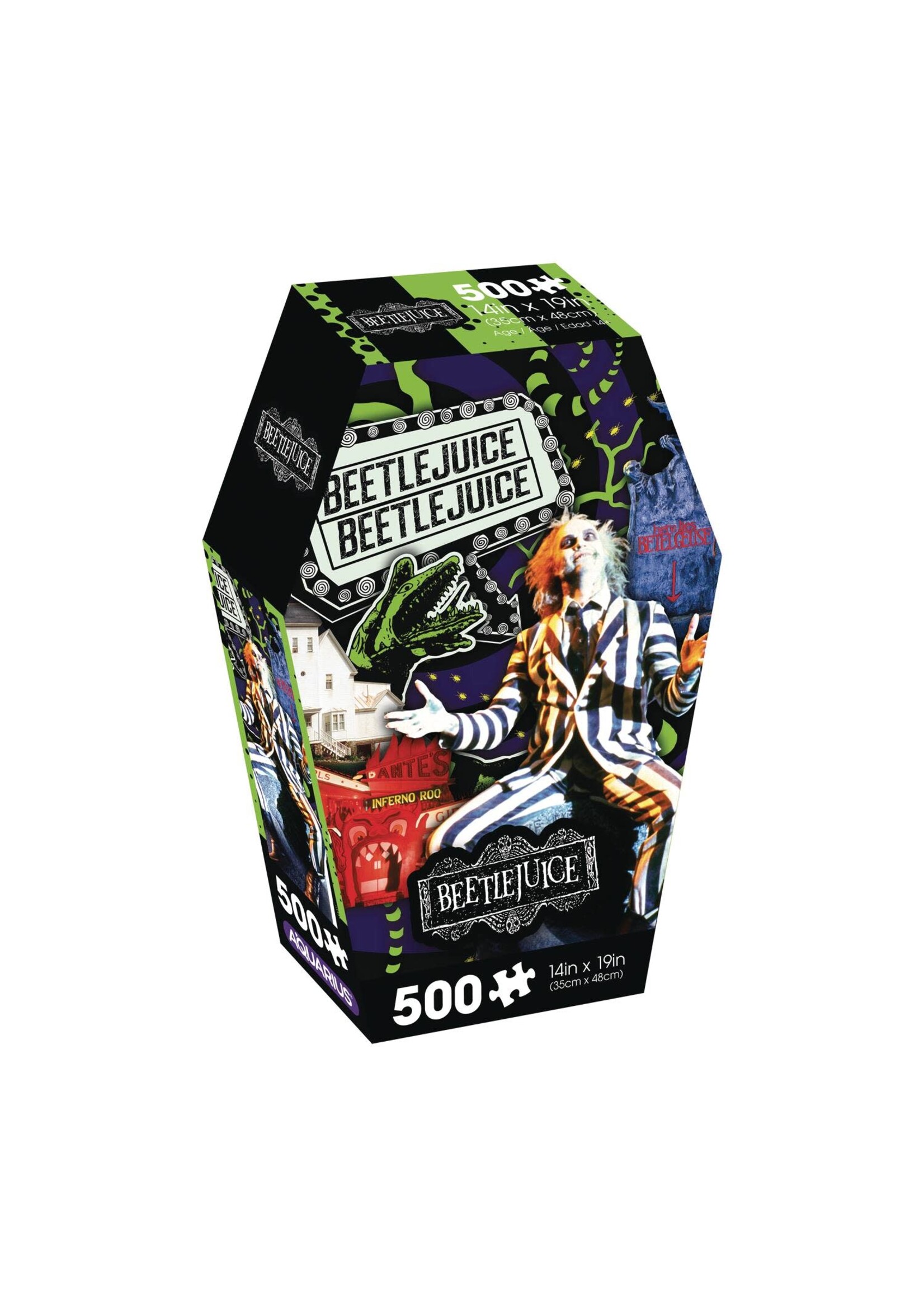 BEETLEJUICE COFFIN BOX 500PC PUZZLE