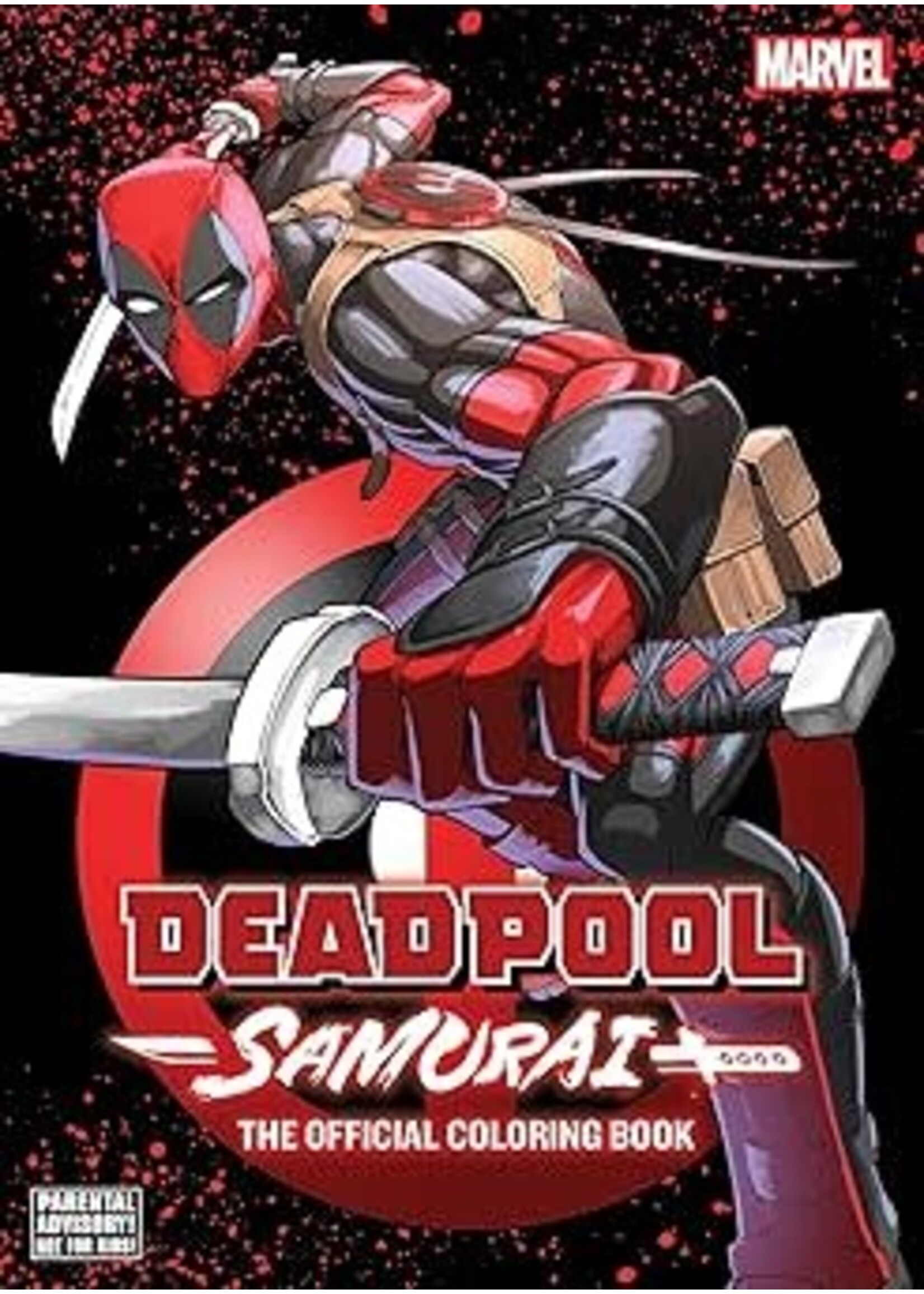 VIZ MEDIA DEADPOOL SAMURAI OFFICIAL COLORING BOOK SC