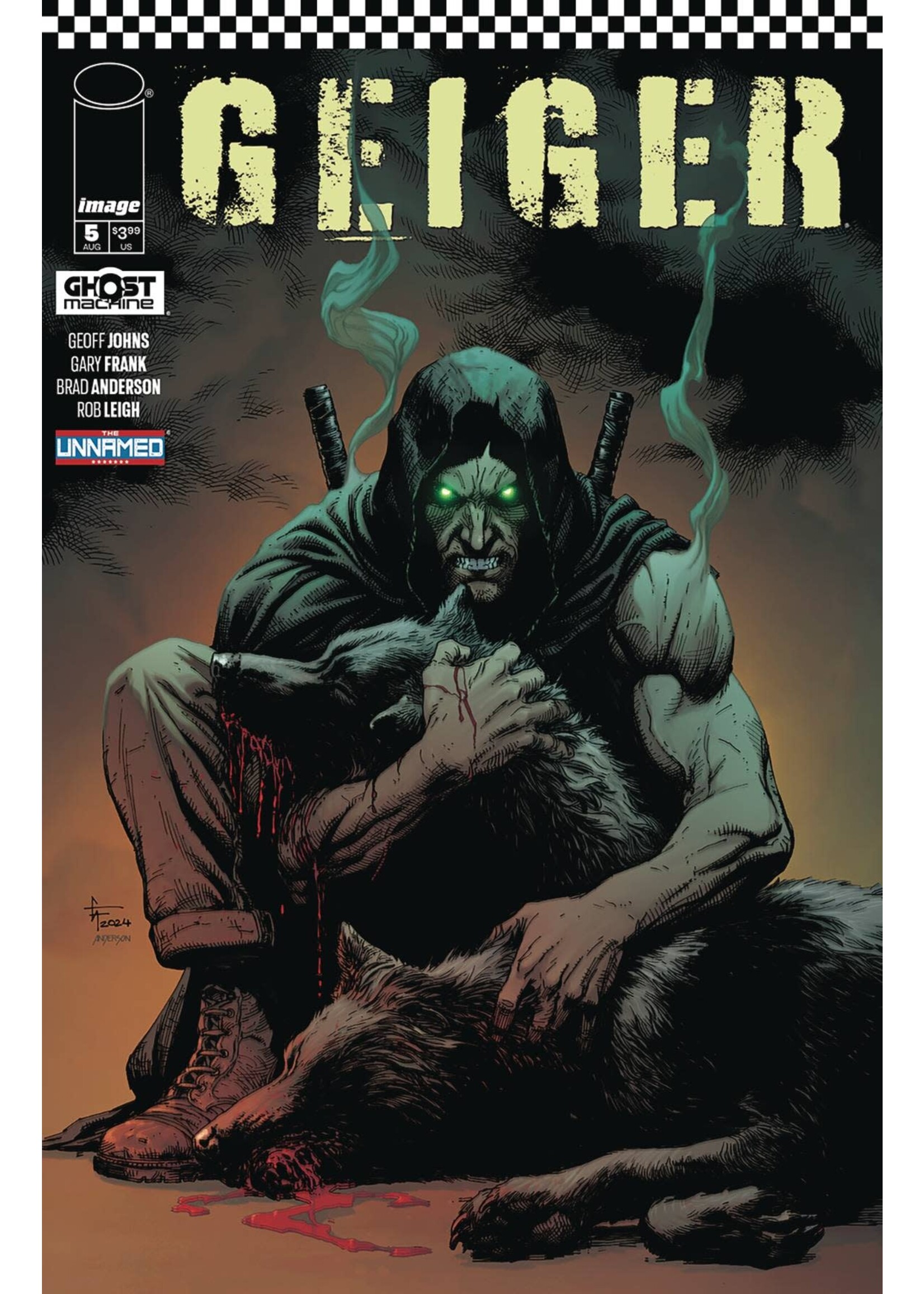 IMAGE COMICS GEIGER #5 CVR A FRANK & ANDERSON