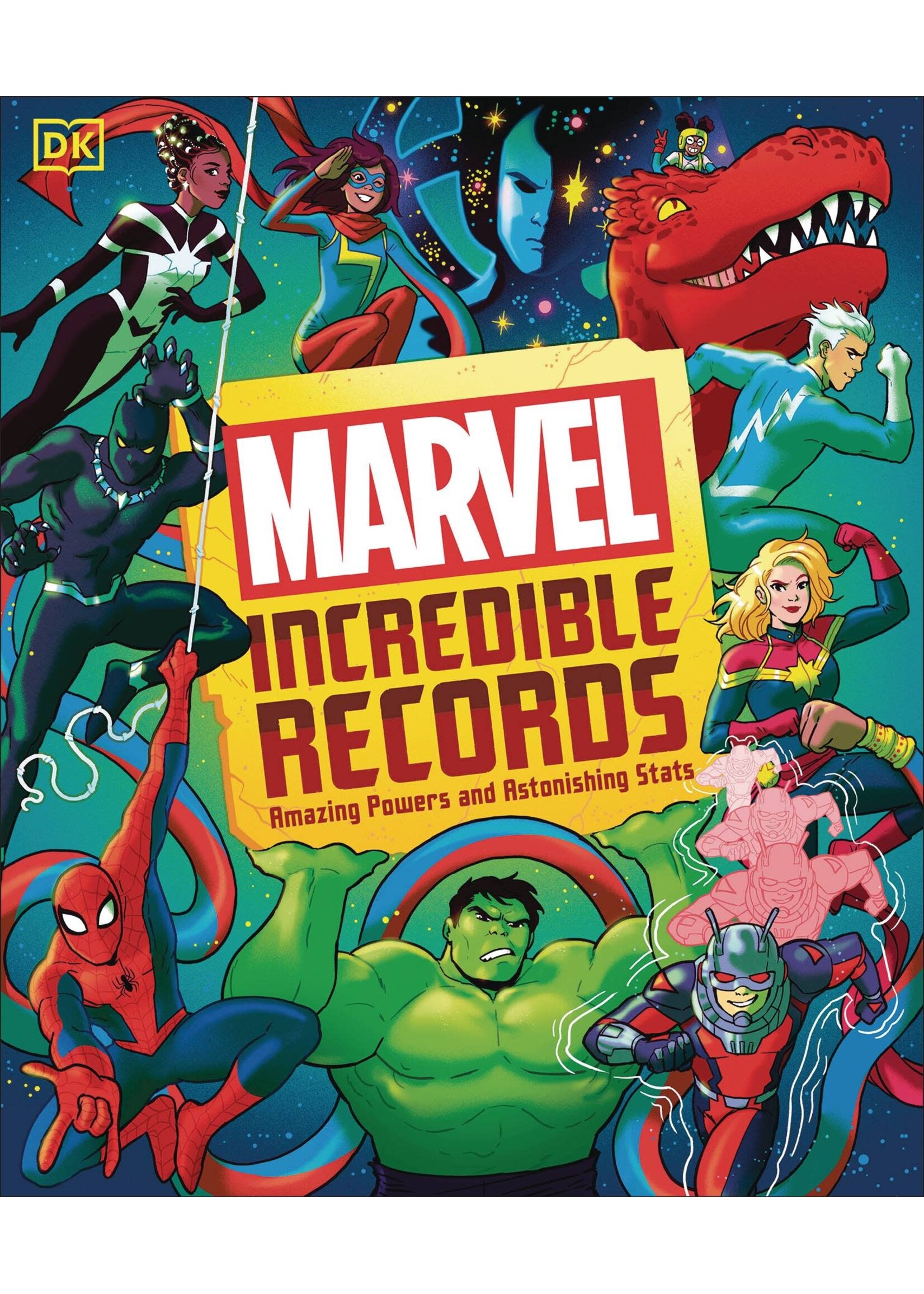 DK PUBLISHING MARVEL INCREDIBLE RECORDS HC