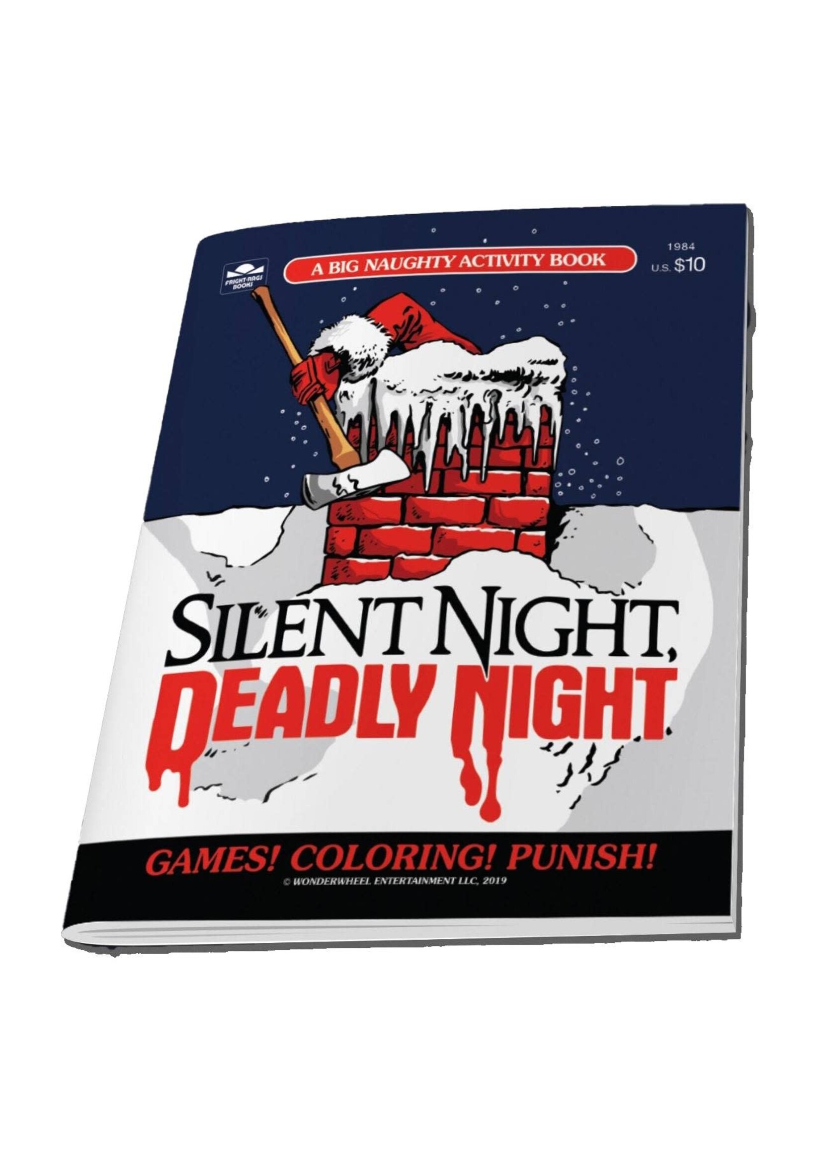 FRIGHT-RAGS INC. SILENT NIGHT DEADLY NIGHT ACTIVITY BOOK BY FRIGHT RAGS