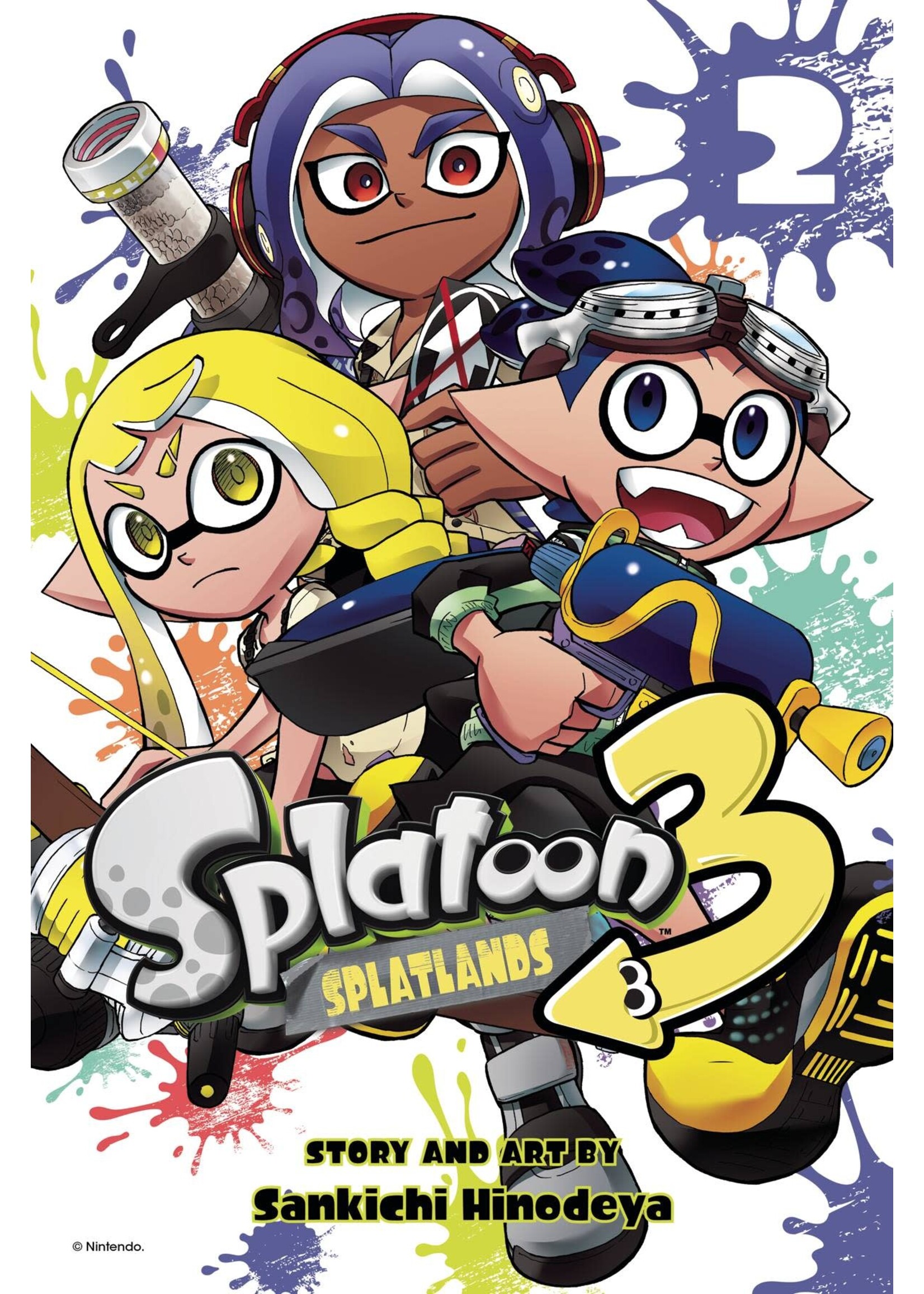 VIZ MEDIA LLC SPLATOON 3 SPLATLANDS GN VOL 02