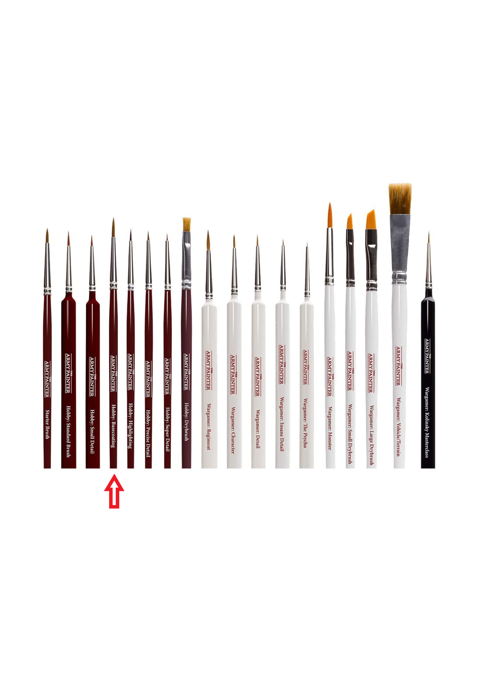 ABRAMS HOBBY BRUSH - BASECOATING