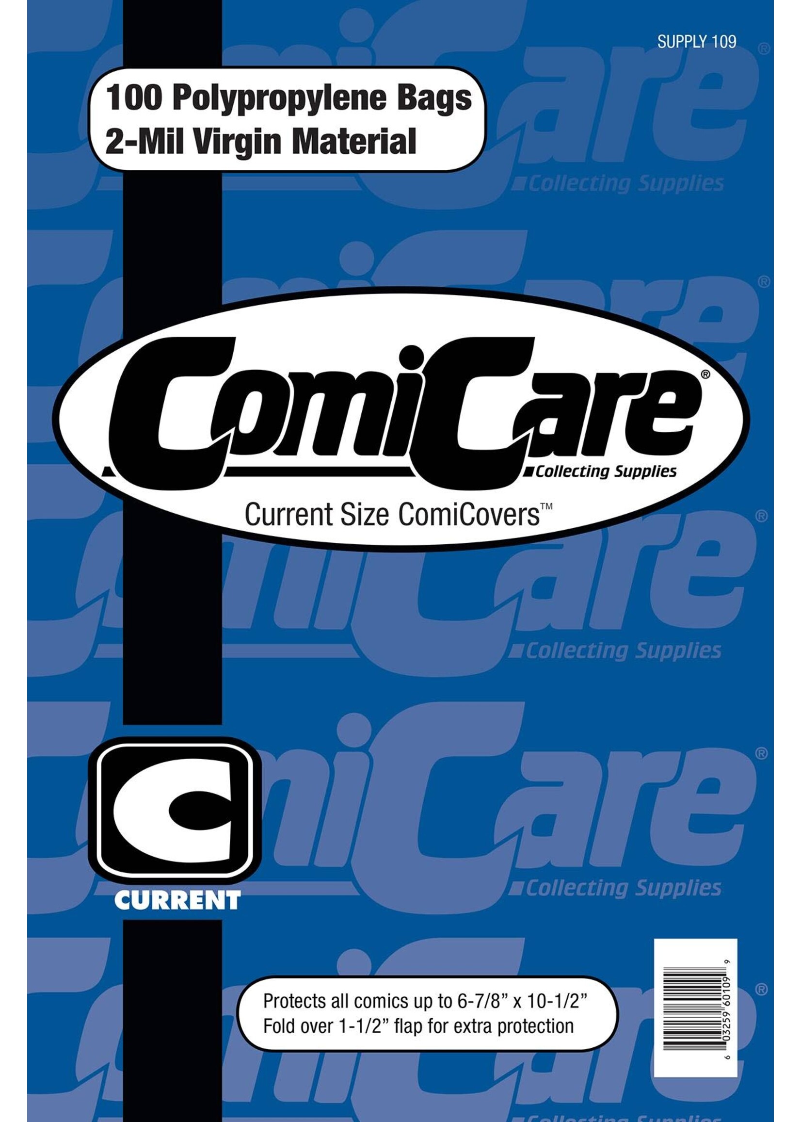 COMICARE CURRENT PP BAGS (PACK OF 100)