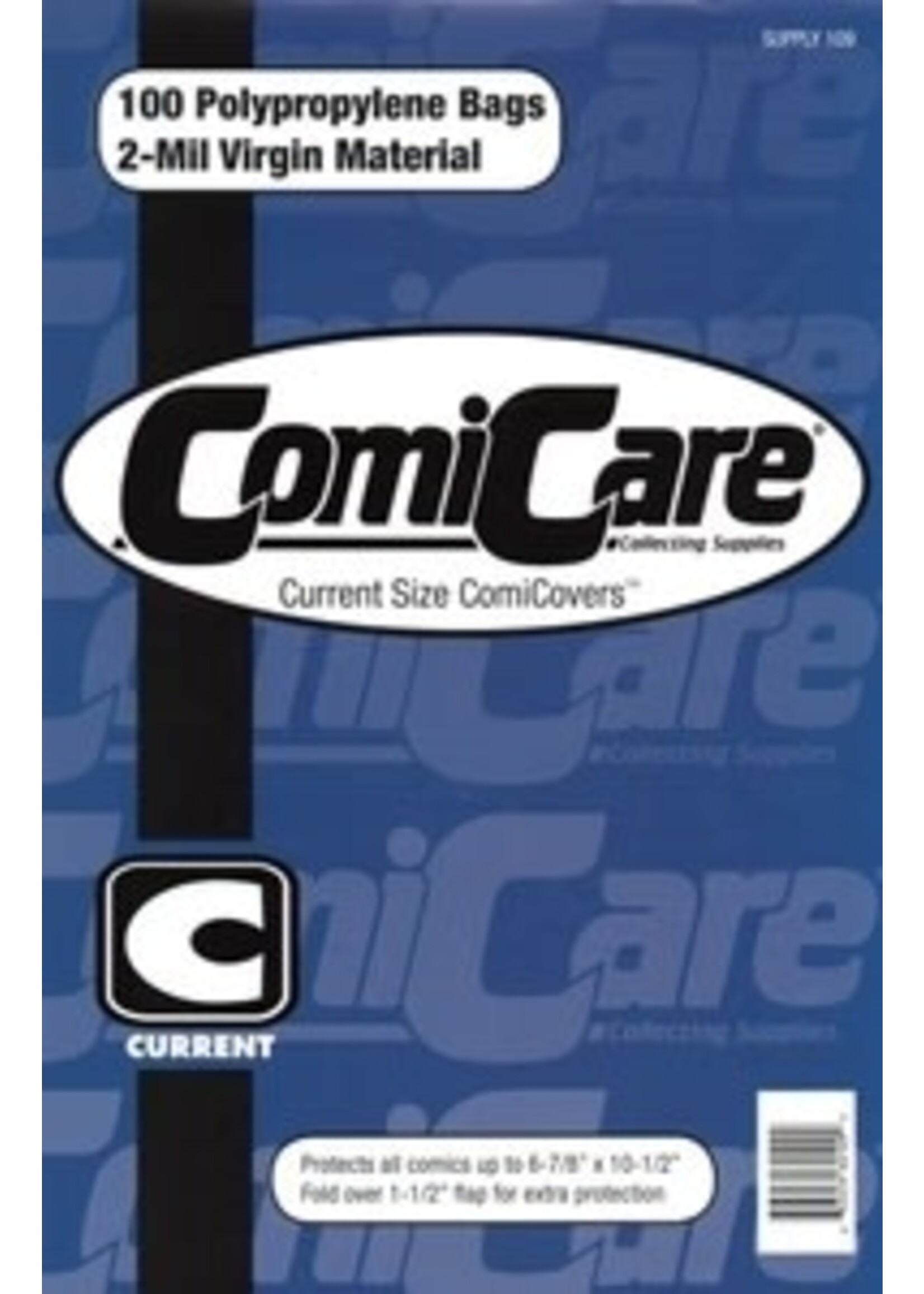 COMICARE CURRENT PP BAGS (PACK OF 100)