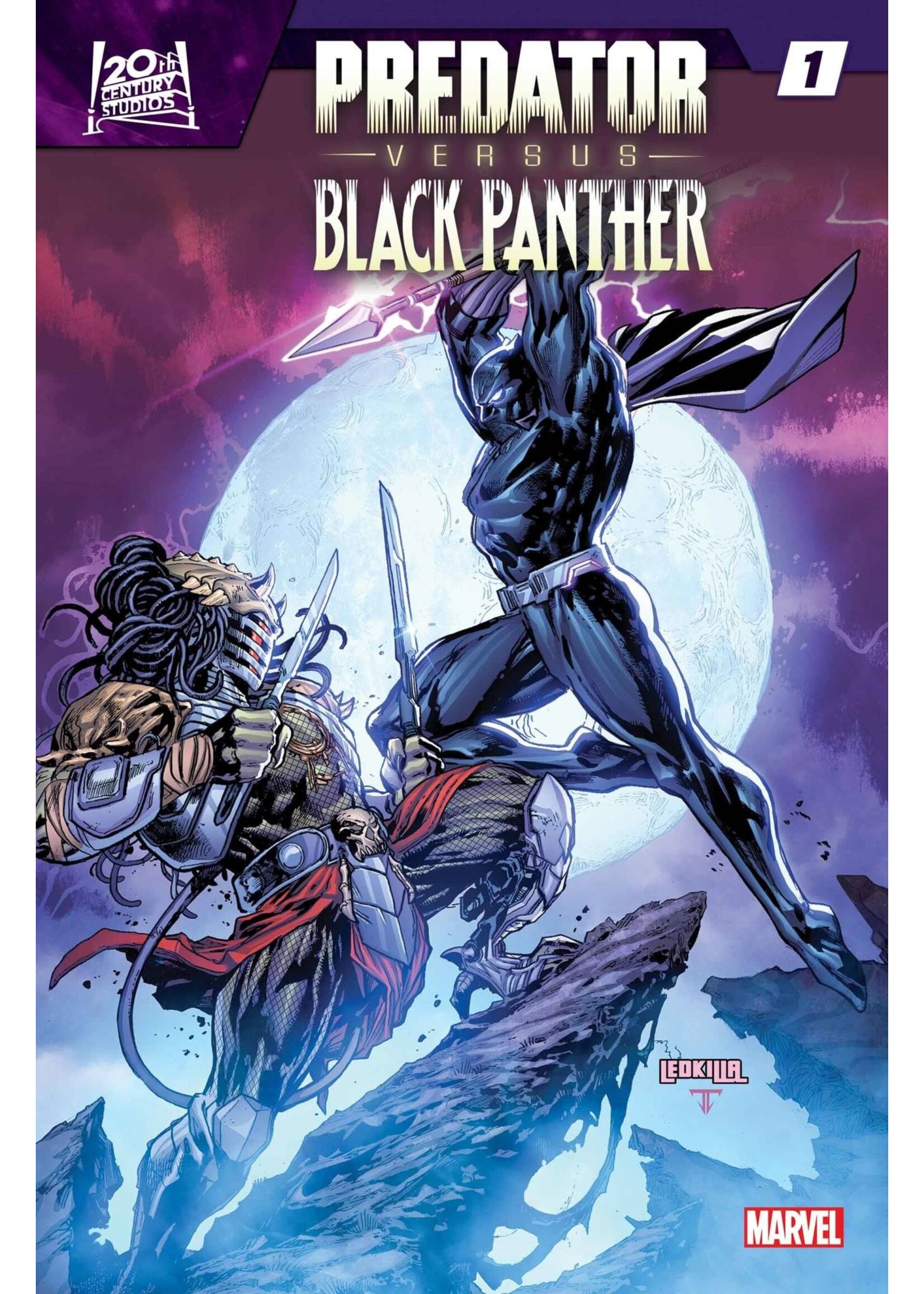 MARVEL COMICS PREDATOR VS BLACK PANTHER (2024) #1