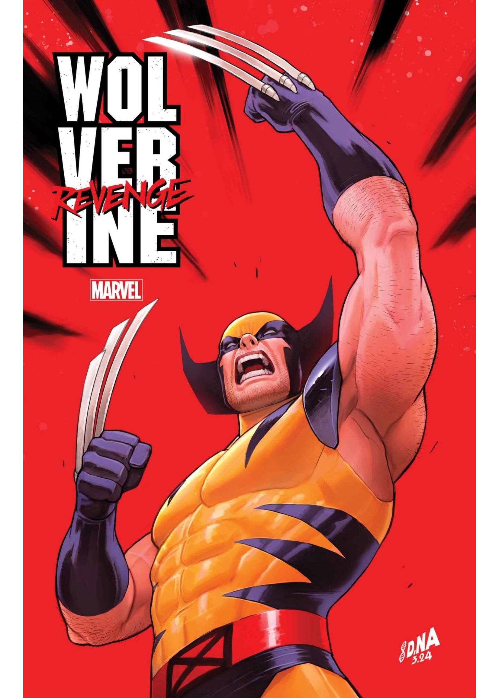 MARVEL COMICS WOLVERINE REVENGE (2024) #1 DAVID NAKAYAMA FOIL VARIANT