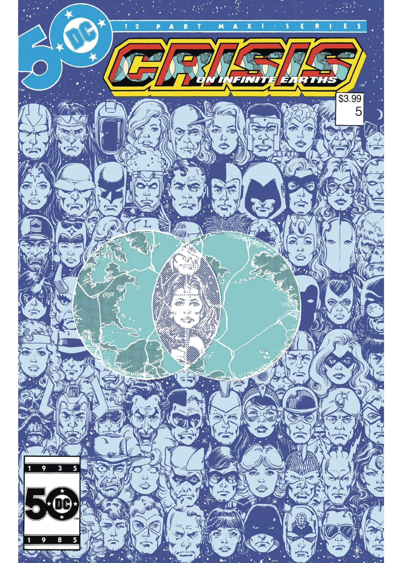 DC COMICS CRISIS ON INFINITE EARTHS #5 FACSIMILE EDITION