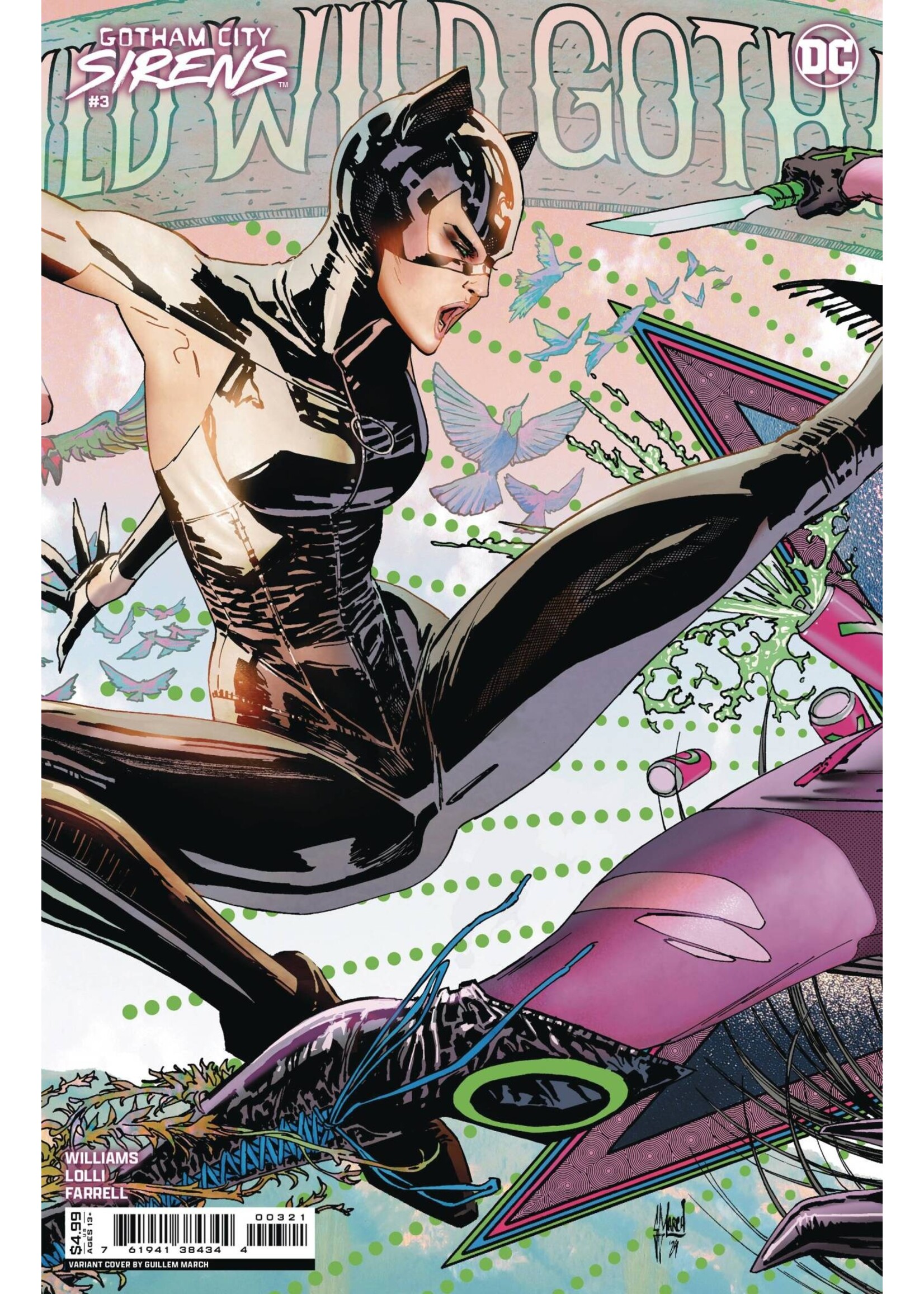 DC COMICS GOTHAM CITY SIRENS (2024) #3 MARCH CONNECTING