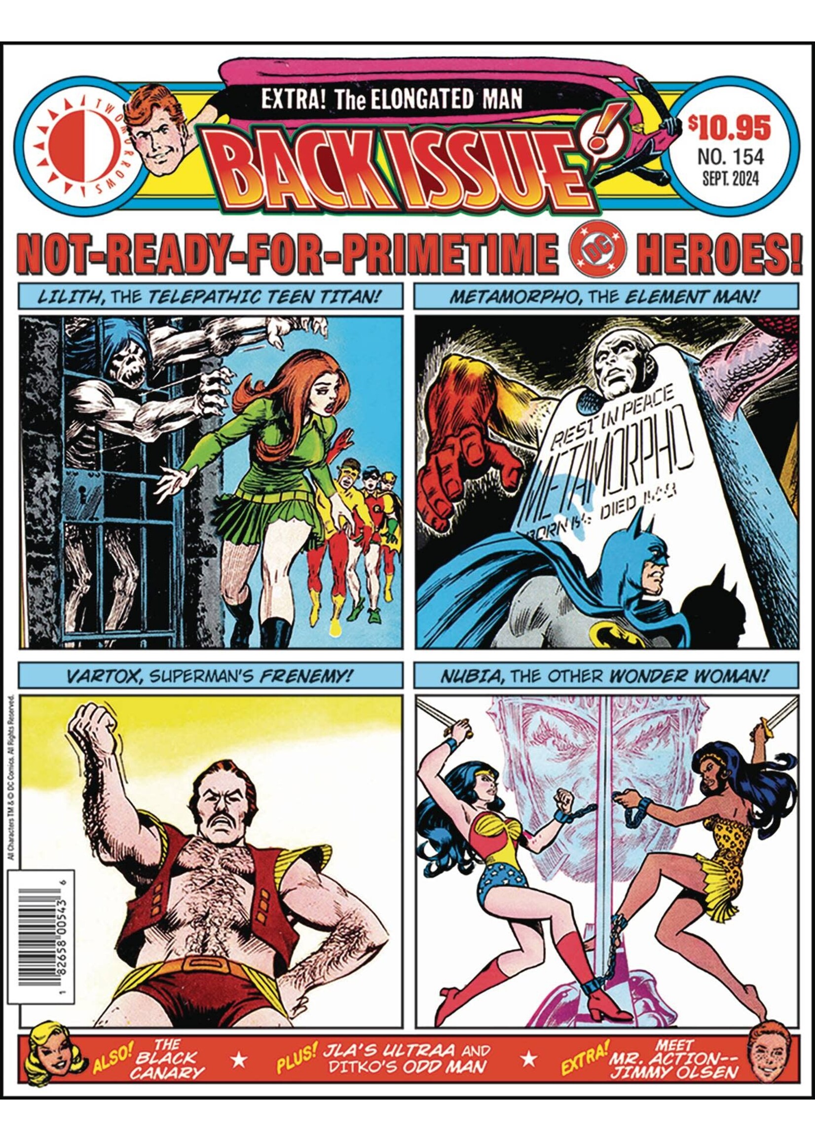 TWOMORROWS BACK ISSUE #154