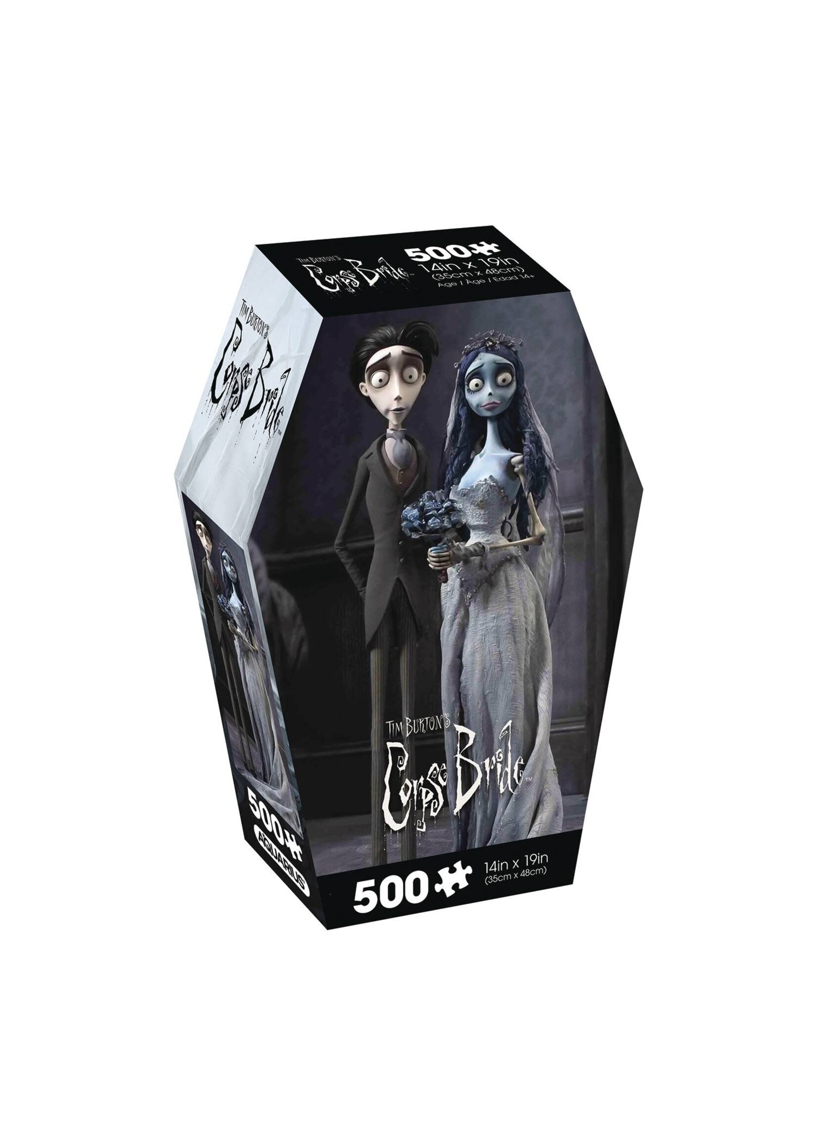CORPSE BRIDE COFFIN BOX 500PC PUZZLE
