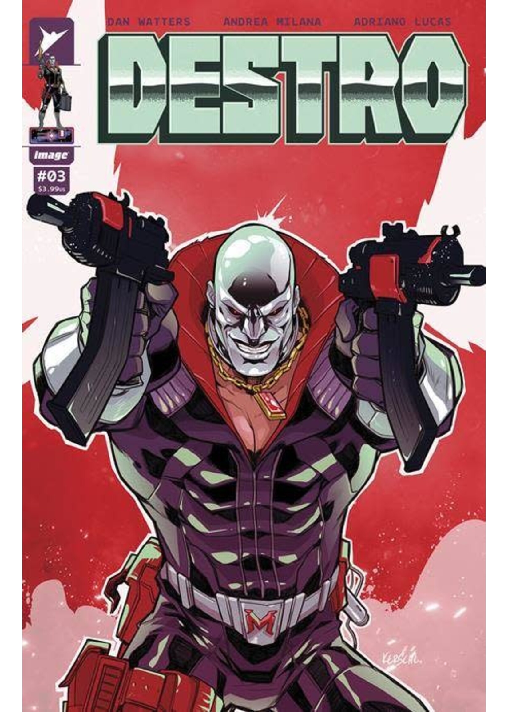 IMAGE COMICS DESTRO (2024) #3 (OF 5) CVR B KERSCHL