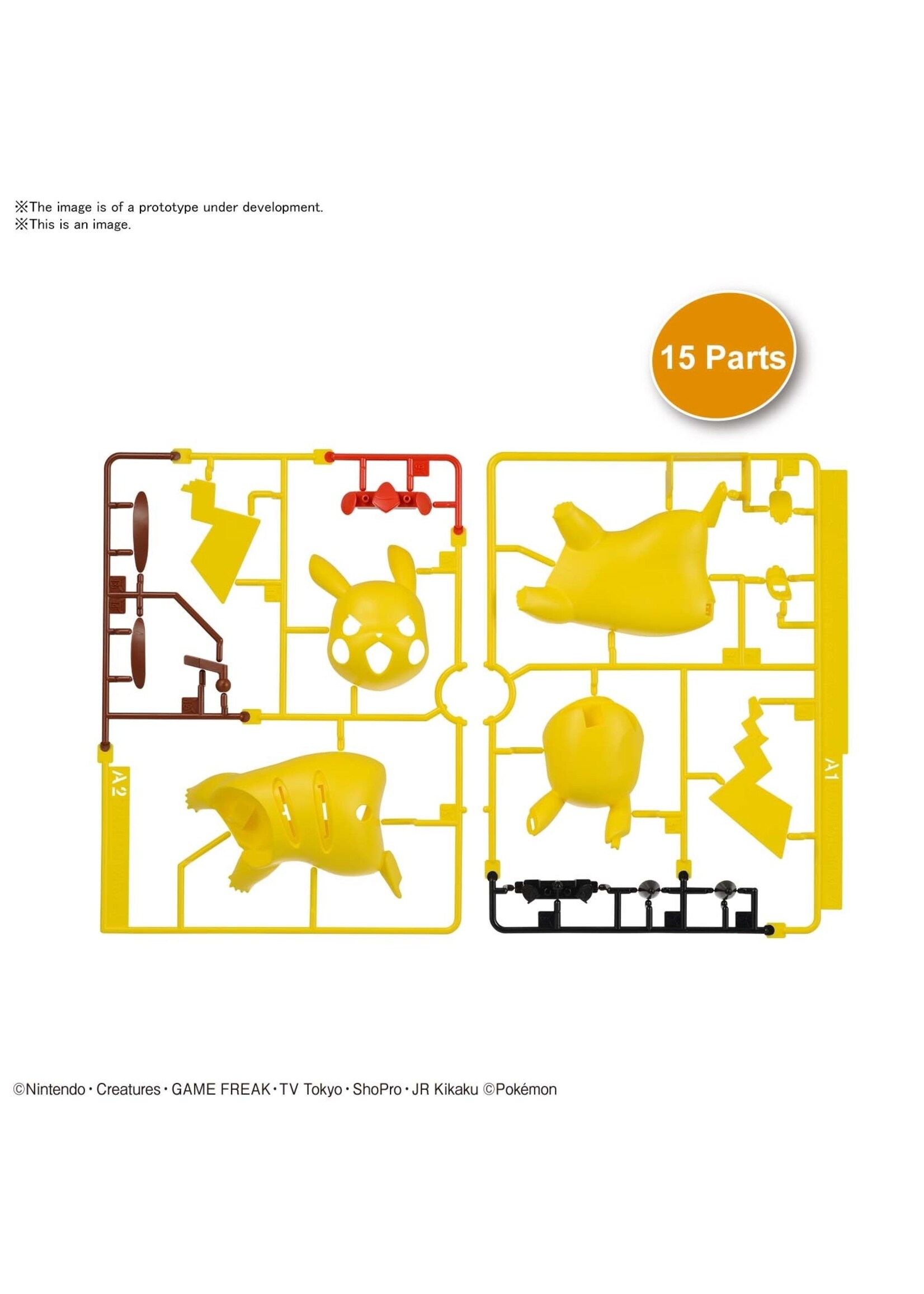 POKEMON 03 PIKACHU BATTLE POSE QUICK MDL KIT