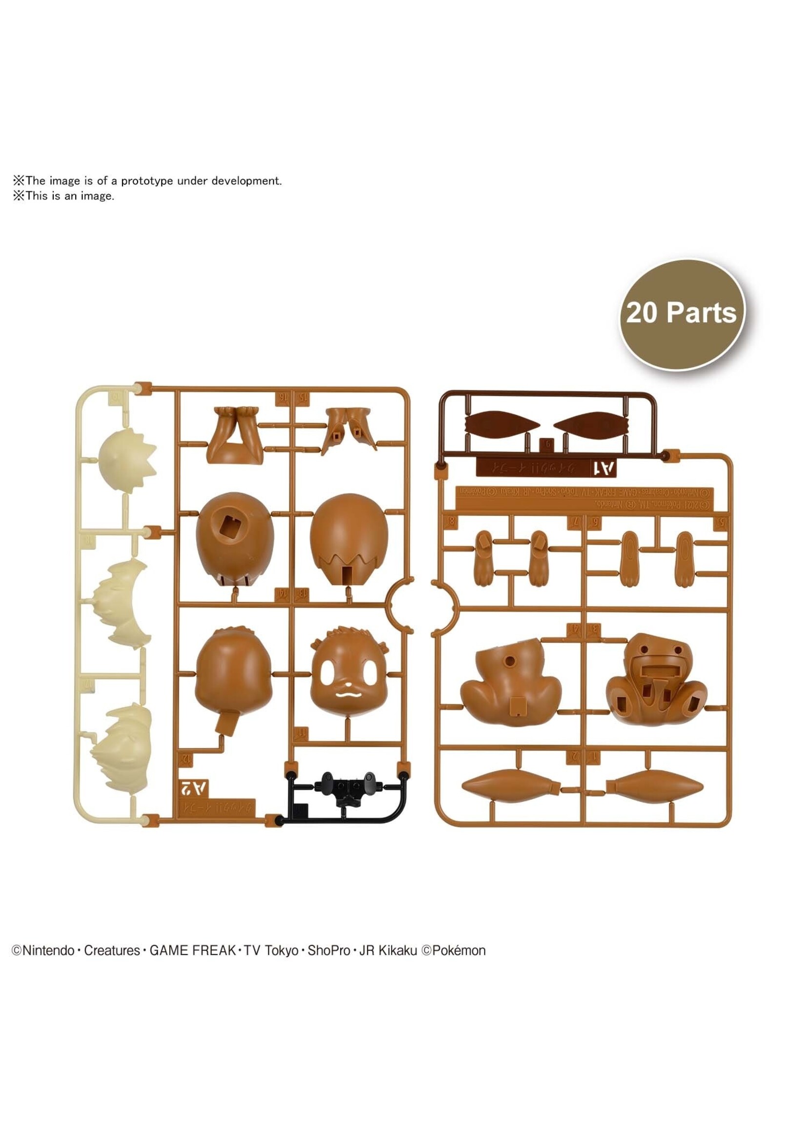 ABRAMS POKEMON MODEL KIT EEVEE