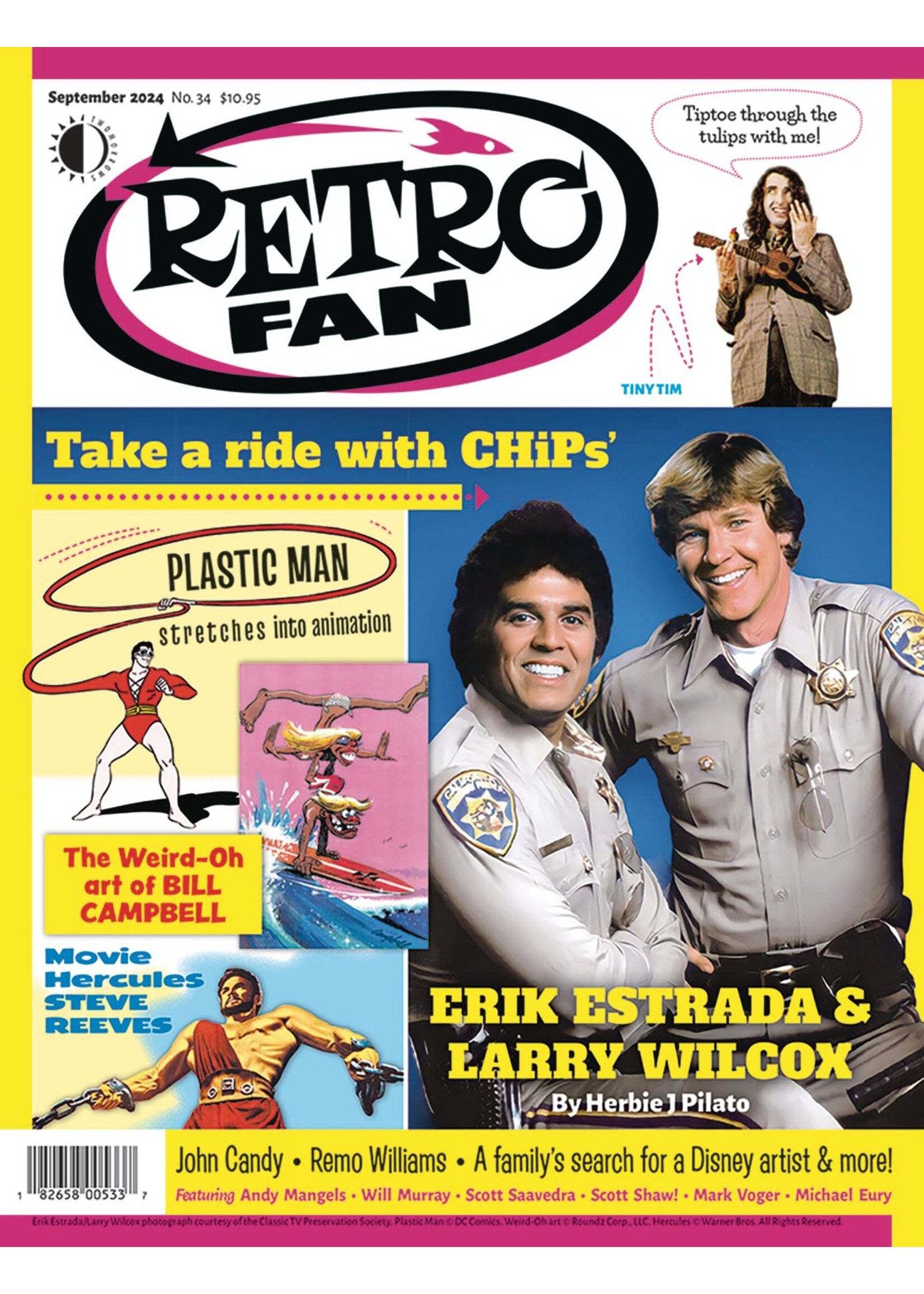 TWOMORROWS RETROFAN MAGAZINE #34