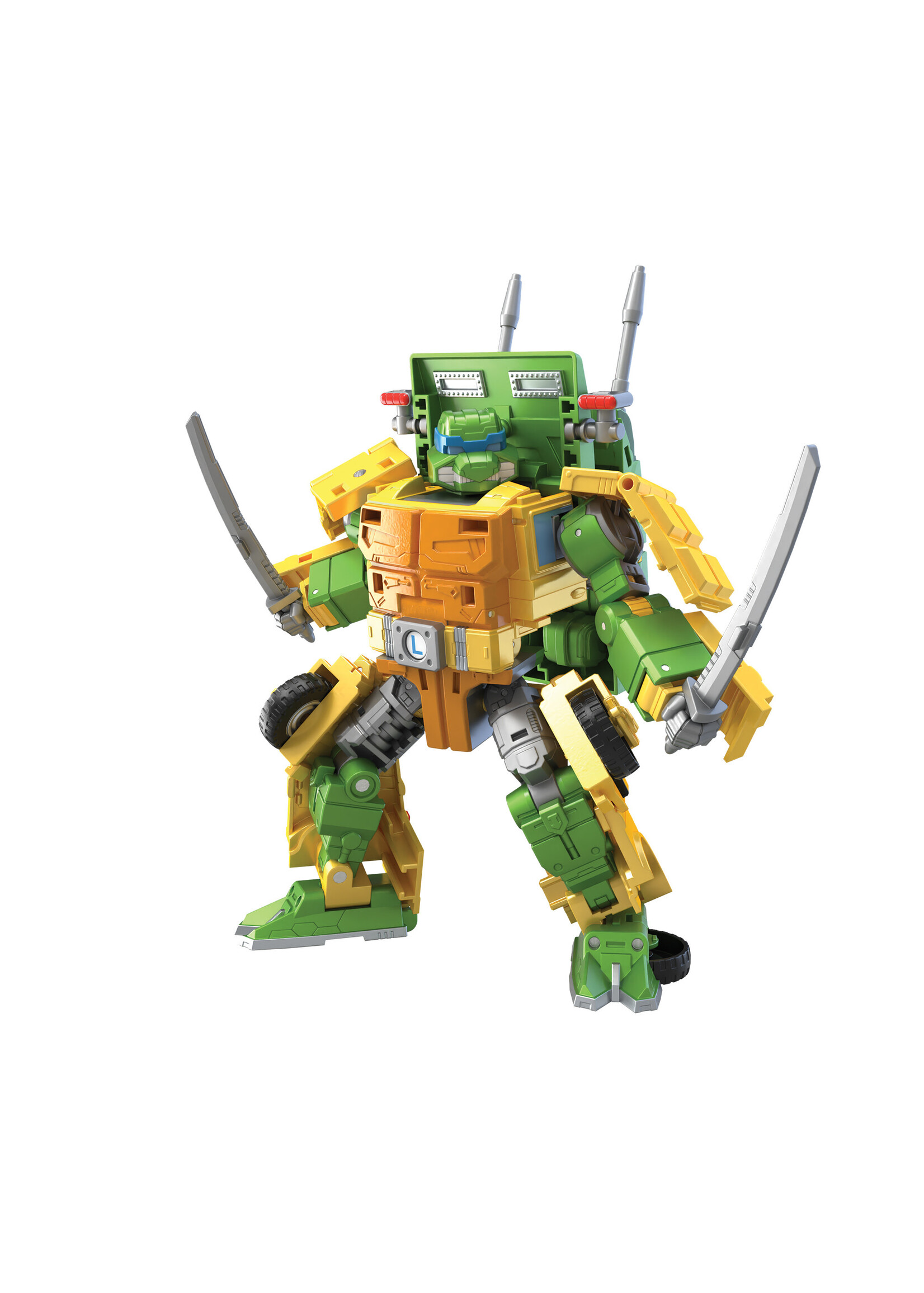 TRANSFORMERS X TMNT PARTY WALLOP 7IN AF