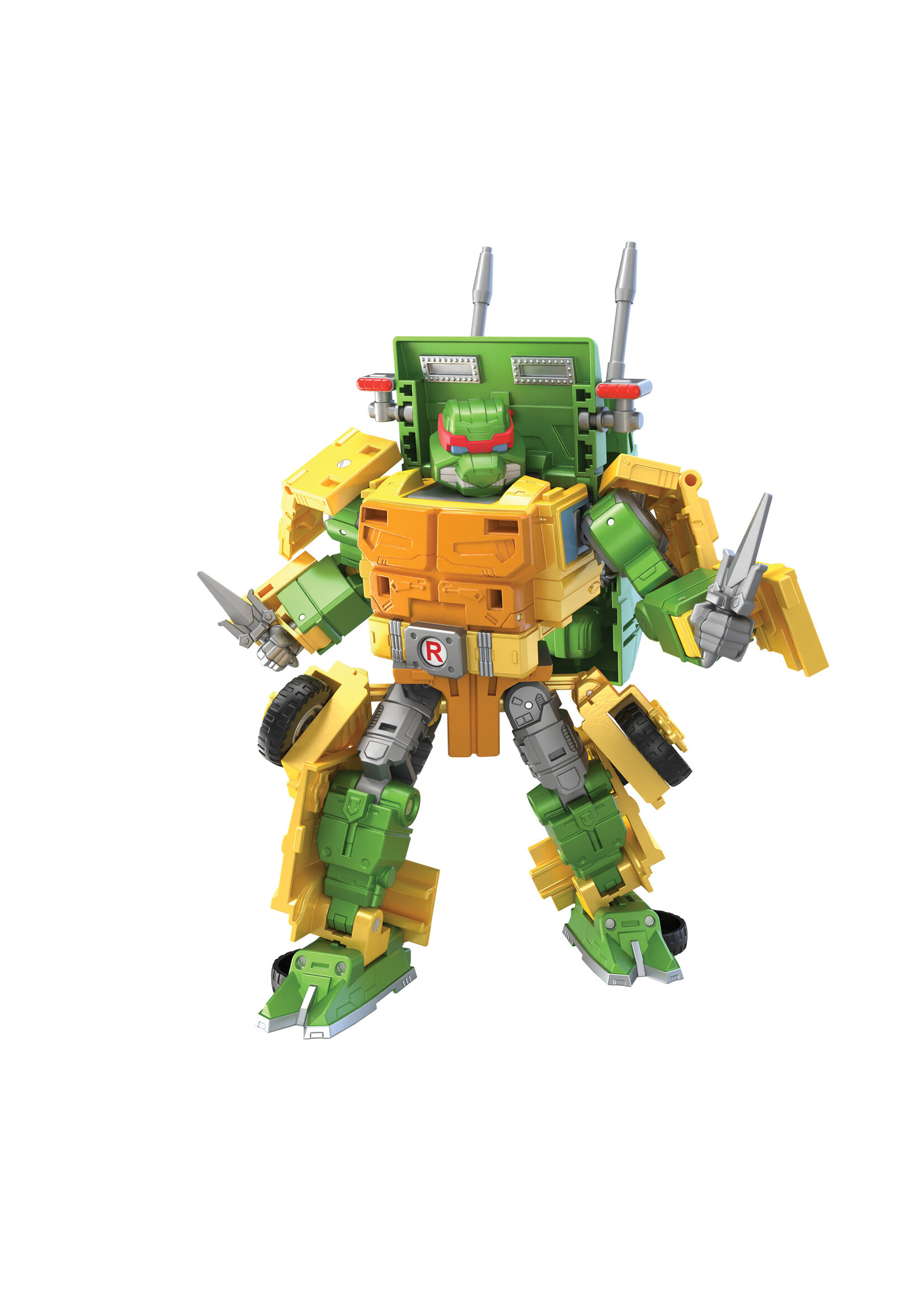 TRANSFORMERS X TMNT PARTY WALLOP 7IN AF