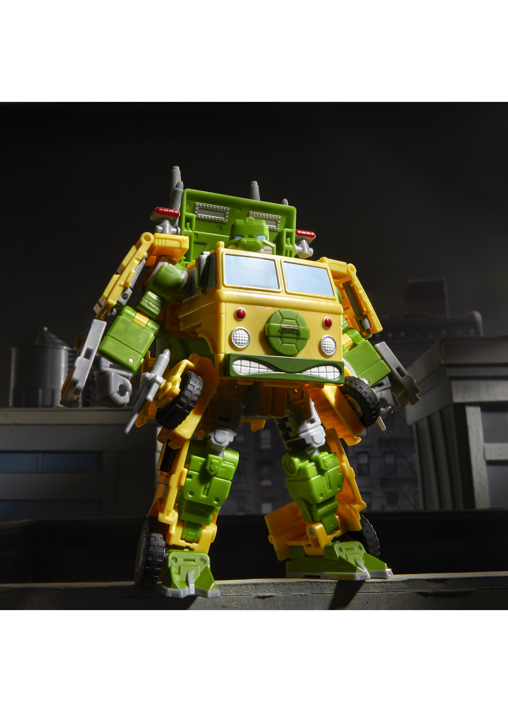 TRANSFORMERS X TMNT PARTY WALLOP 7IN AF