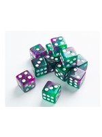 GALAXY SERIES AURORA D6 DICE SET 16 MM (12 PCS)