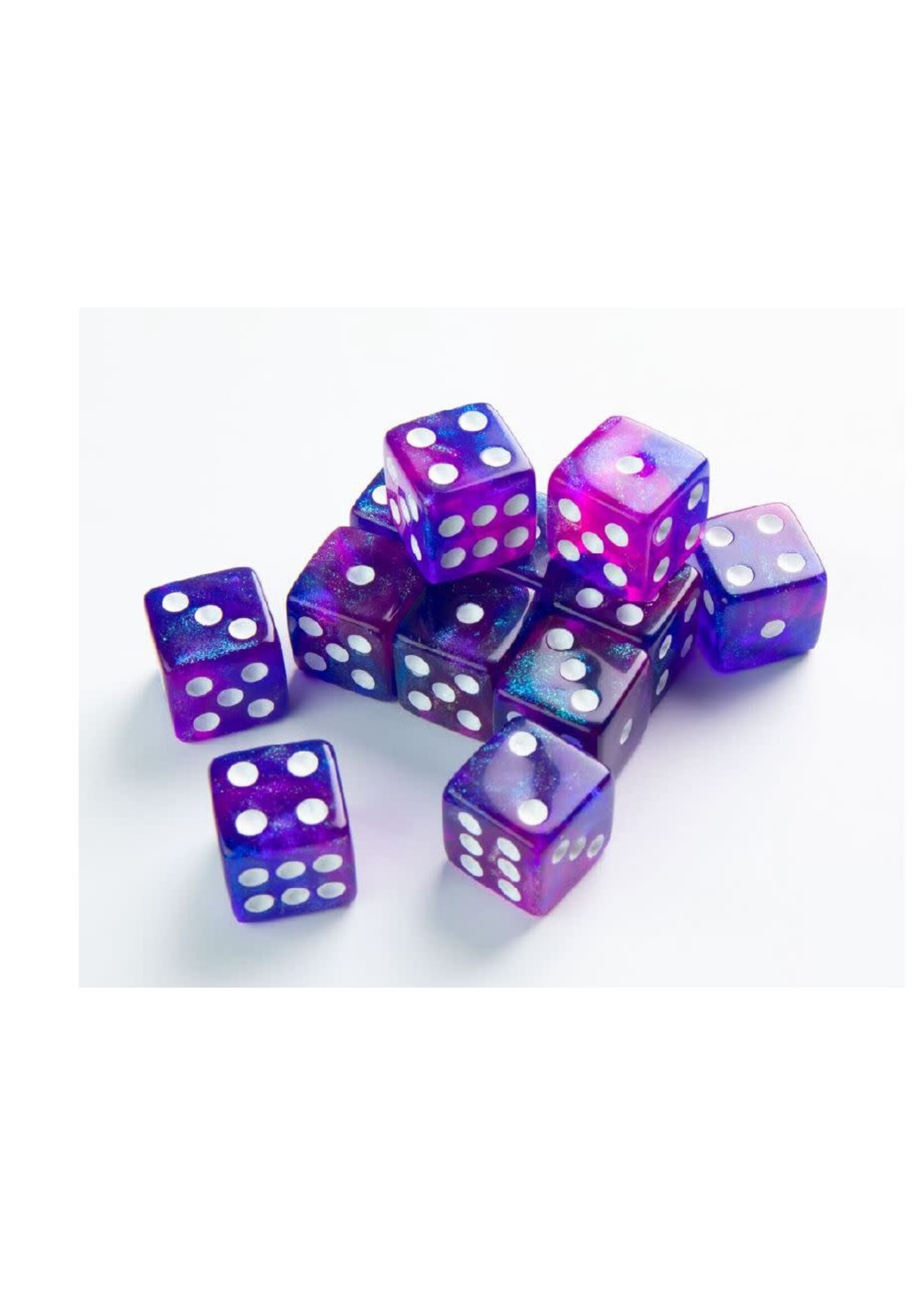 GALAXY SERIES NEBULA D6 DICE SET 16 MM (12 PCS)