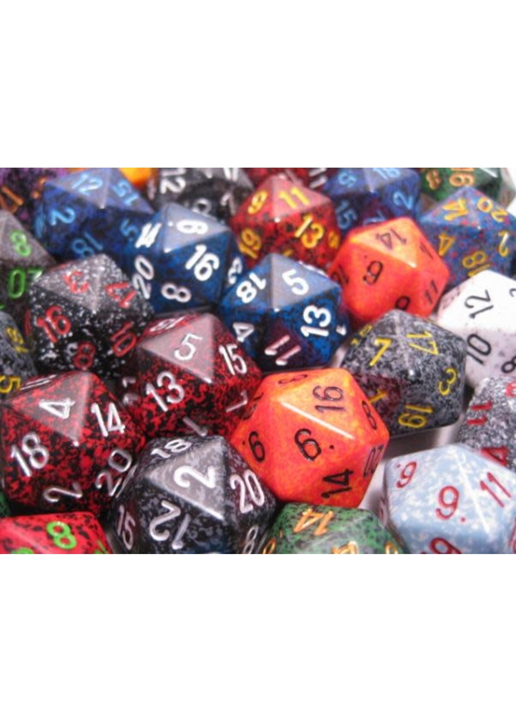 SPECKLED D20 single
