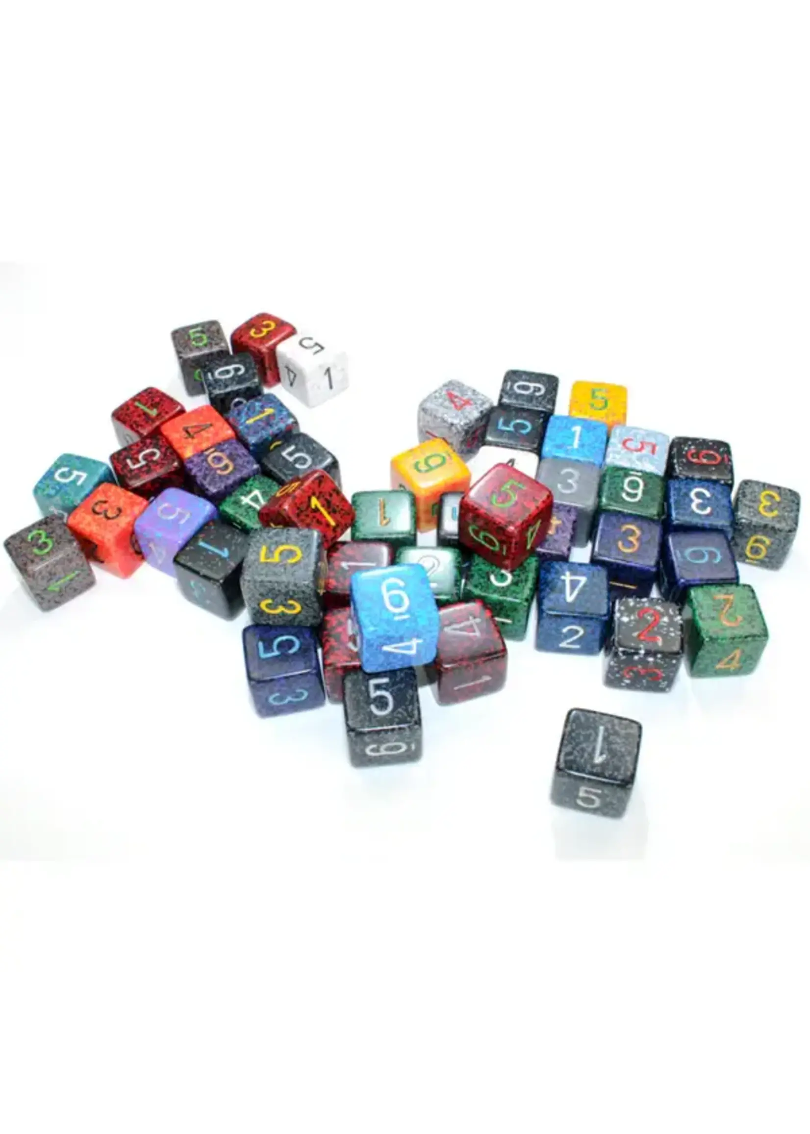 SPECKLED D6 (WITH NUMBERS) single