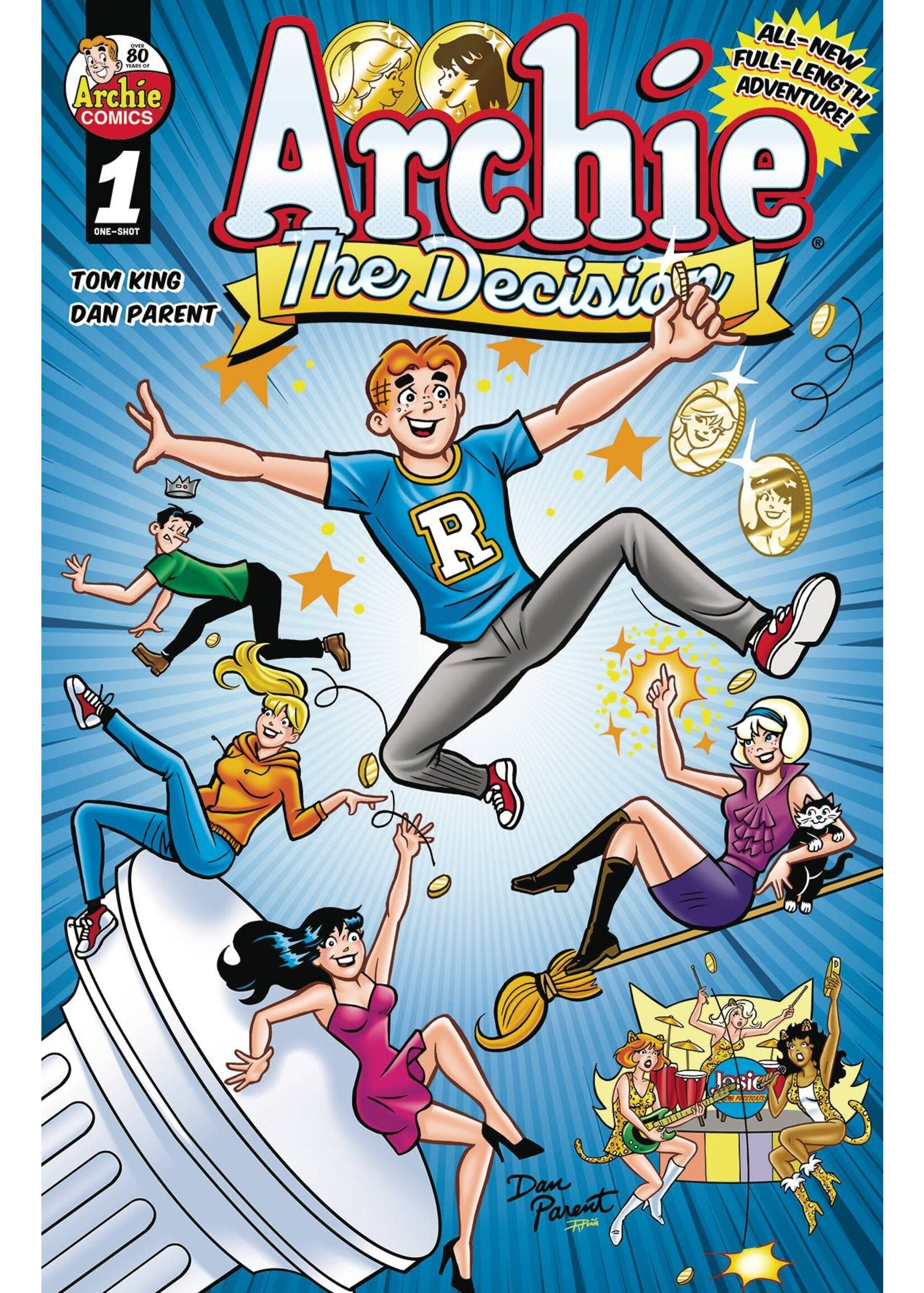 ARCHIE COMIC PUBLICATIONS ARCHIE THE DECISION ONESHOT CVR A DAN PARENT