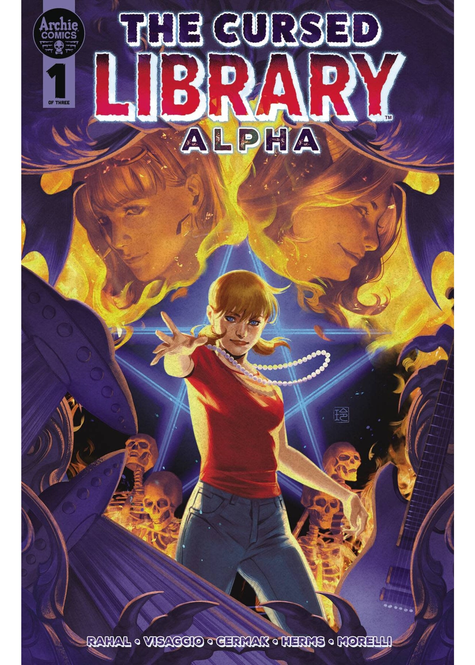 ARCHIE COMIC PUBLICATIONS CURSED LIBRARY ALPHA #1 CVR D REIKO MURAKAMI