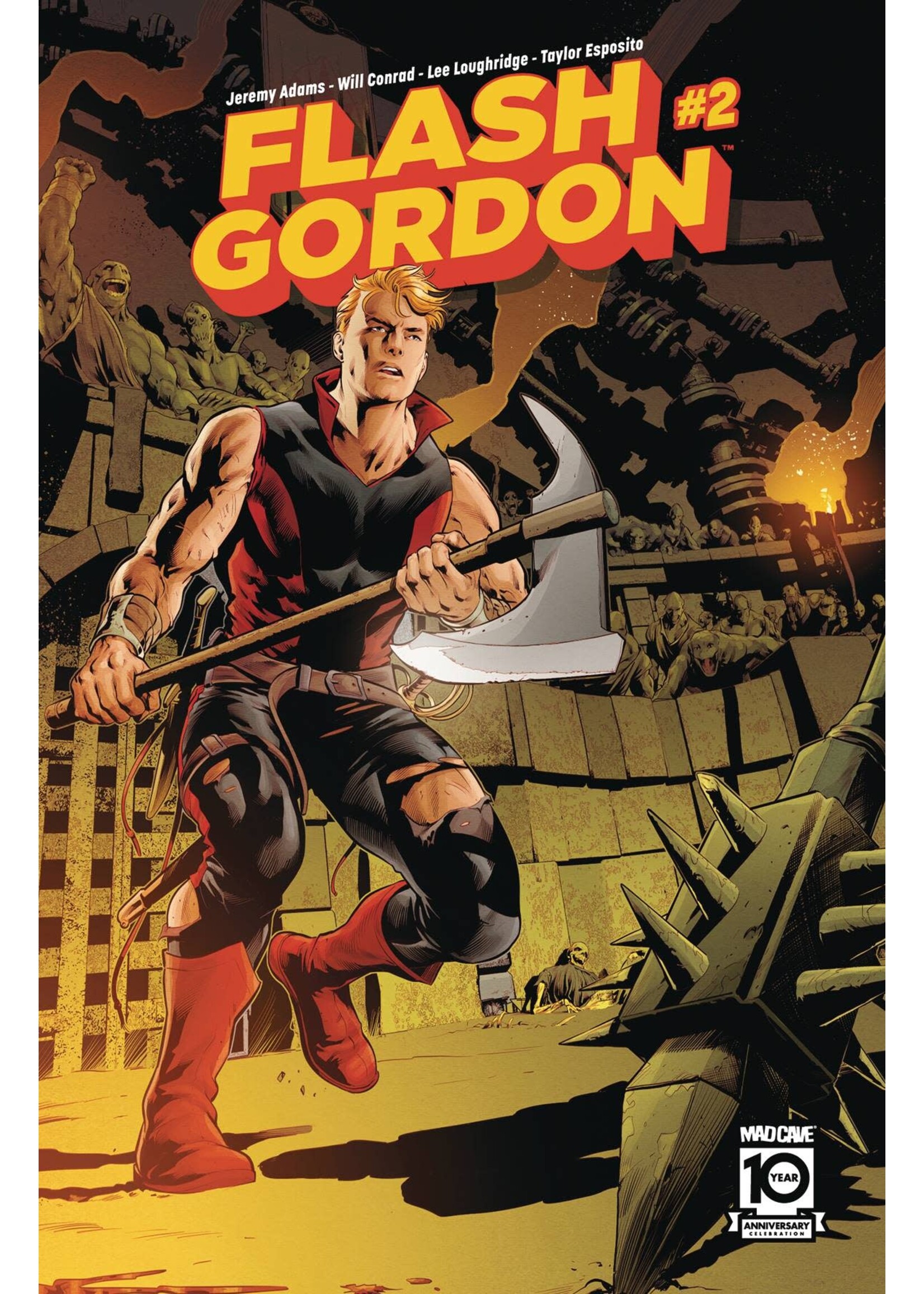 MAD CAVE STUDIOS FLASH GORDON #2 CVR A WILL CONRAD