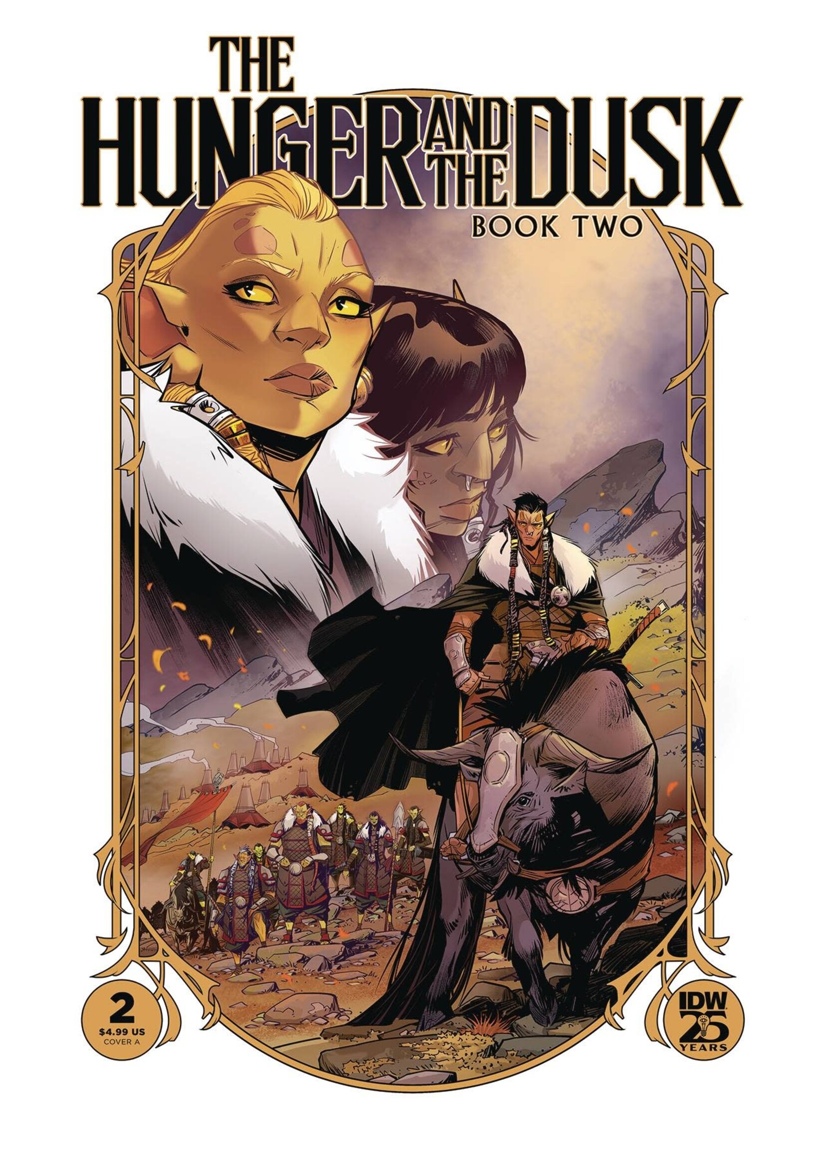 IDW PUBLISHING HUNGER & DUSK BOOK TWO #2 CVR A WILDGOOSE (MR)