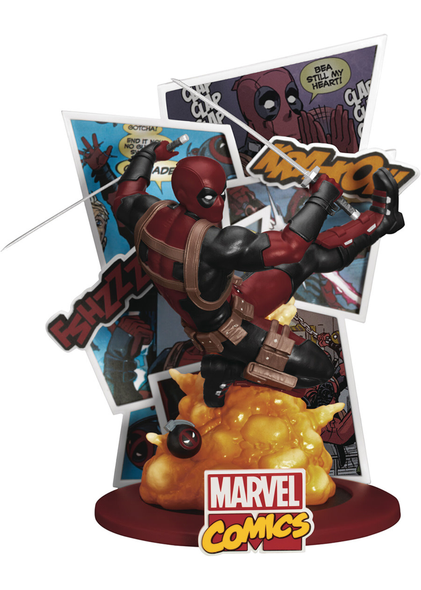 SDCC 2024 MARVEL COMICS DS-150 DEADPOOL D-STAGE PX STATUE